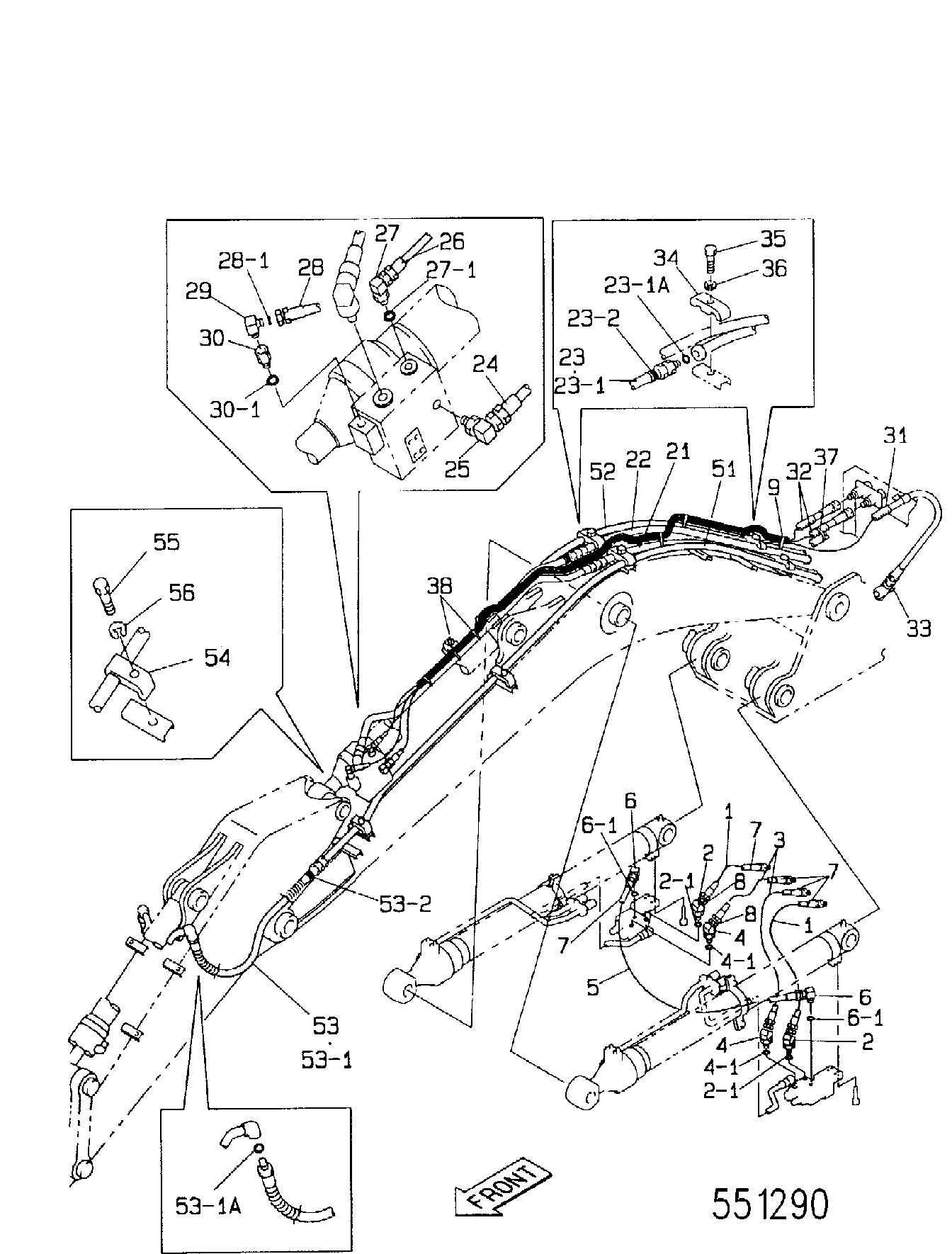 Шланг JNV1096 JCB