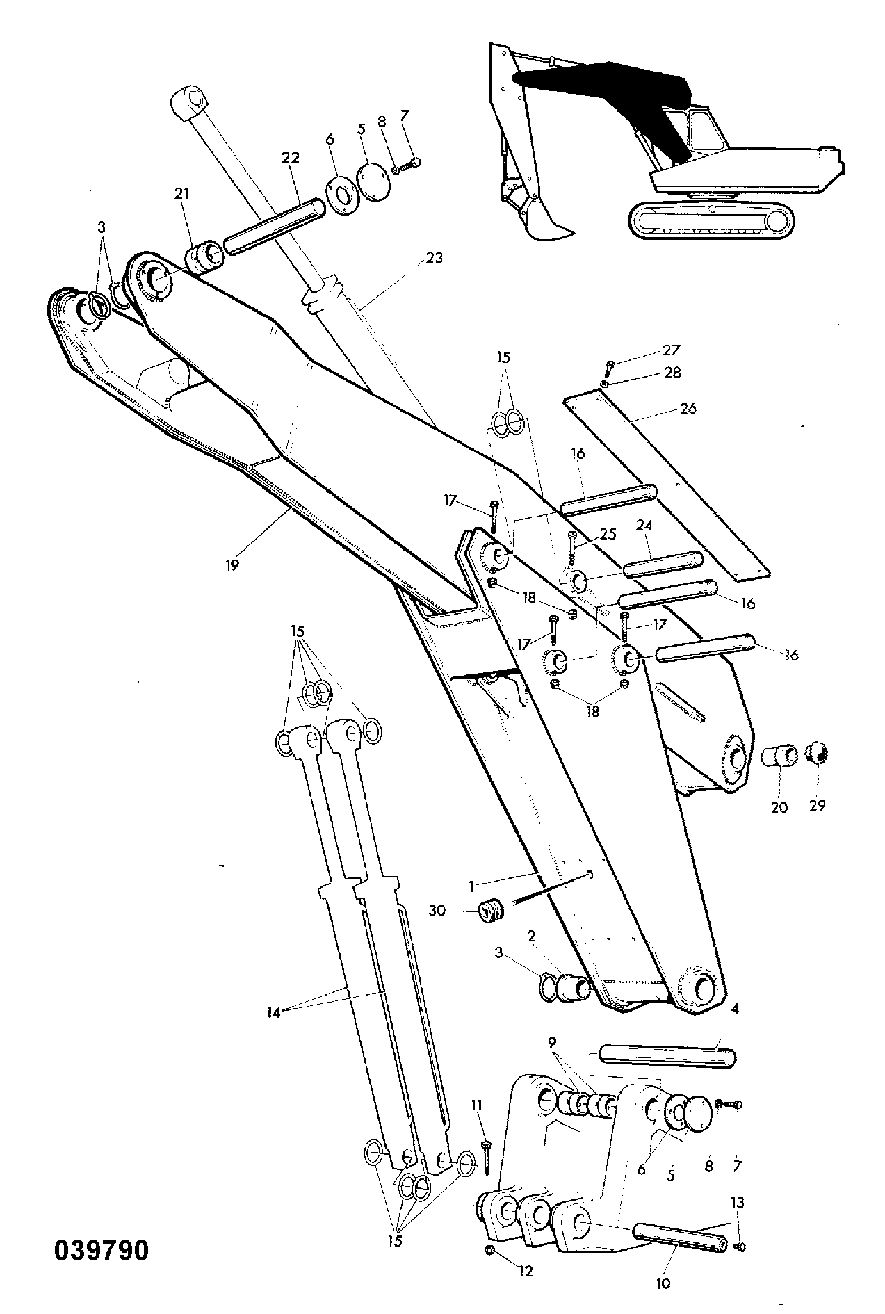 пробка G33/2 JCB