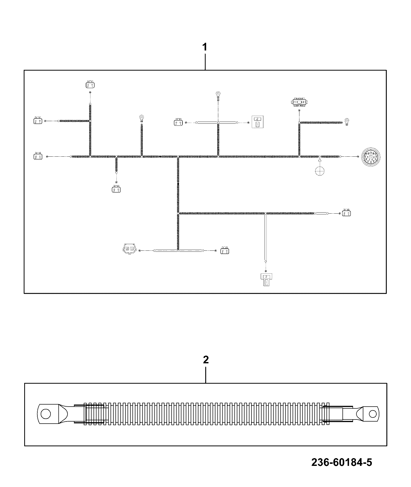 Жгут проводов 333/T3906 JCB