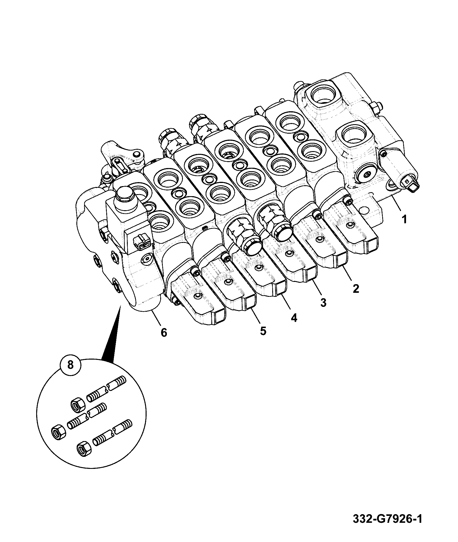 Клапан 25/223033 JCB