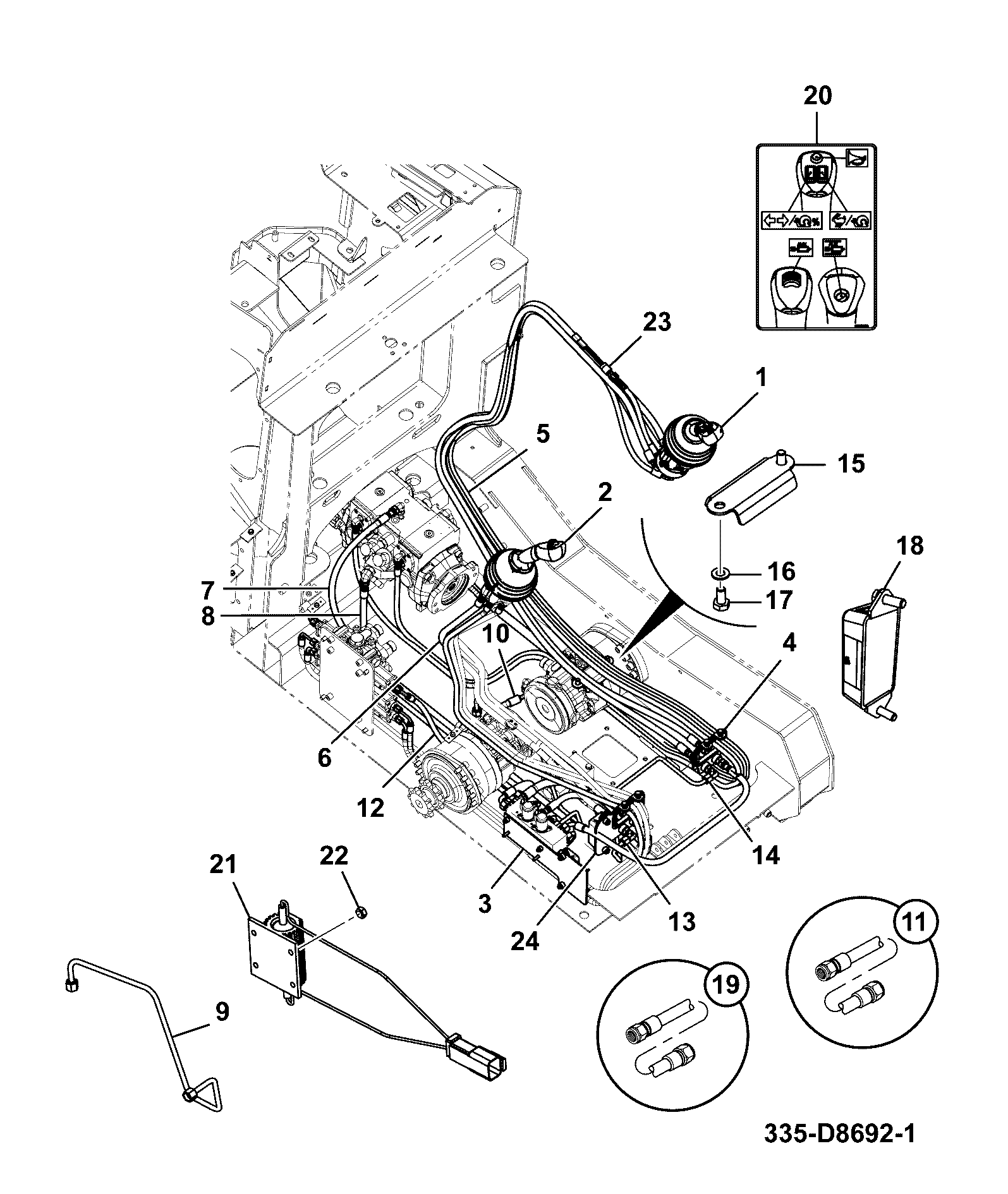 шланг 335/B3159 JCB