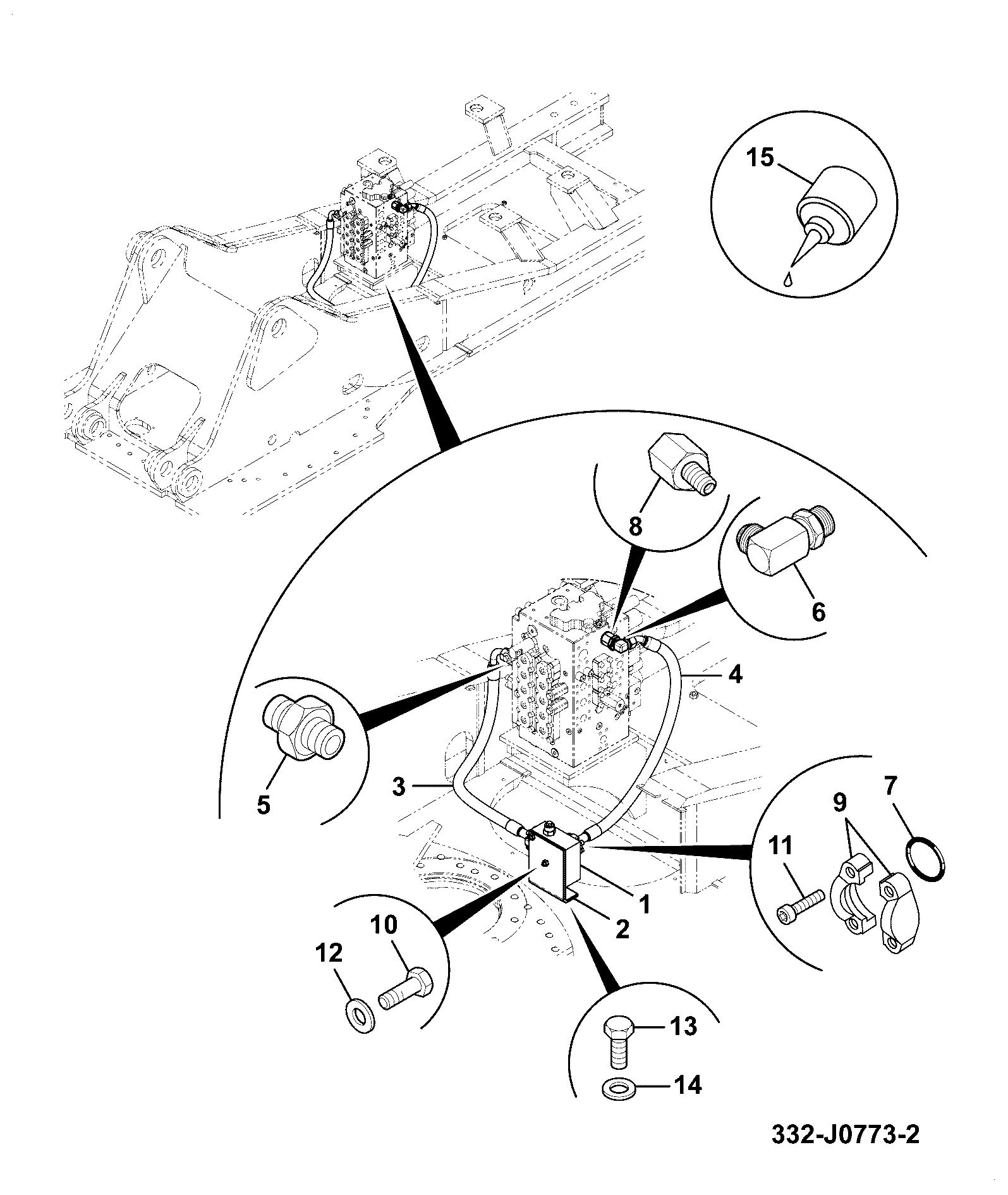 Пластина 332/J0846 JCB