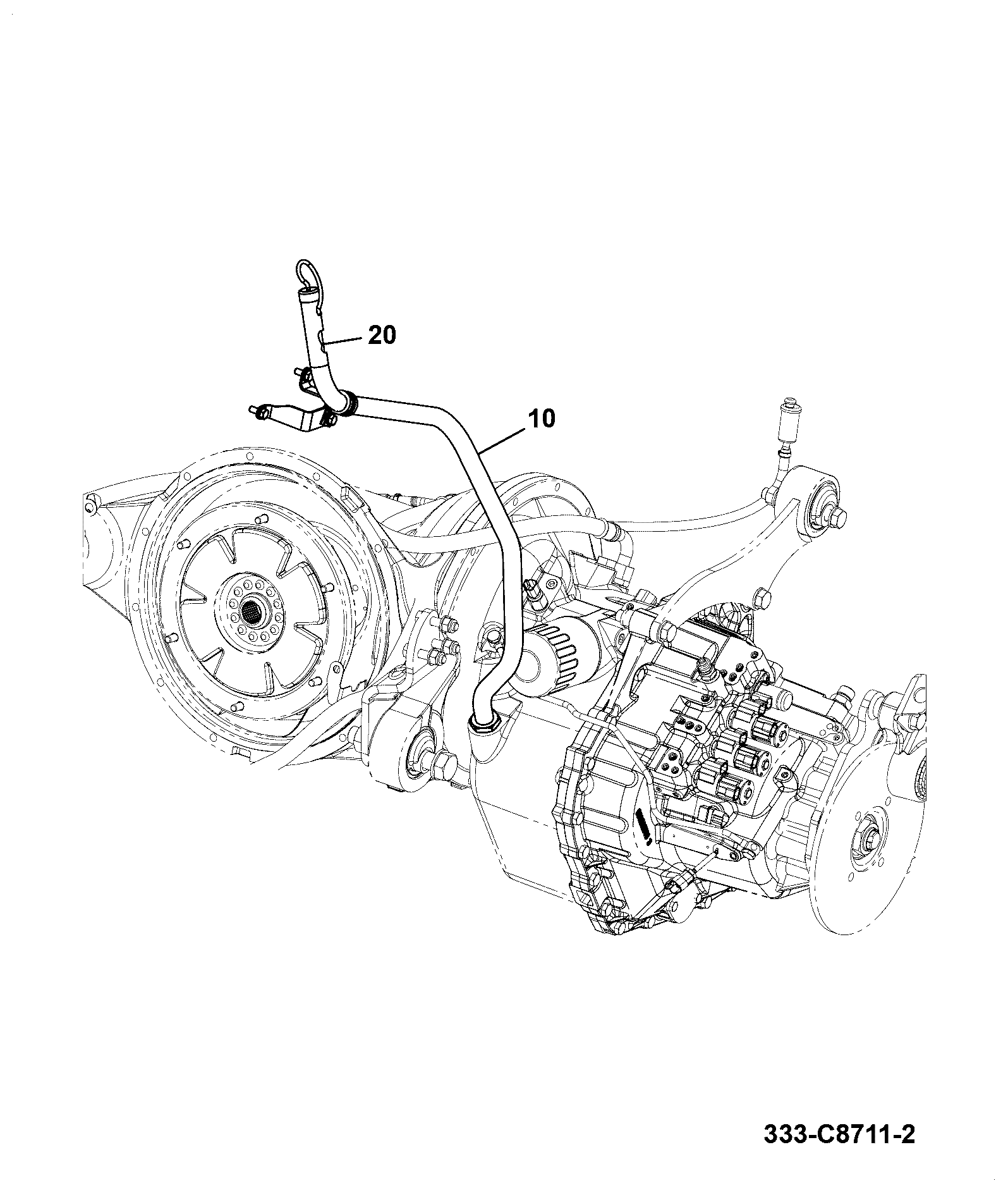 Щуп 333/D1379 JCB