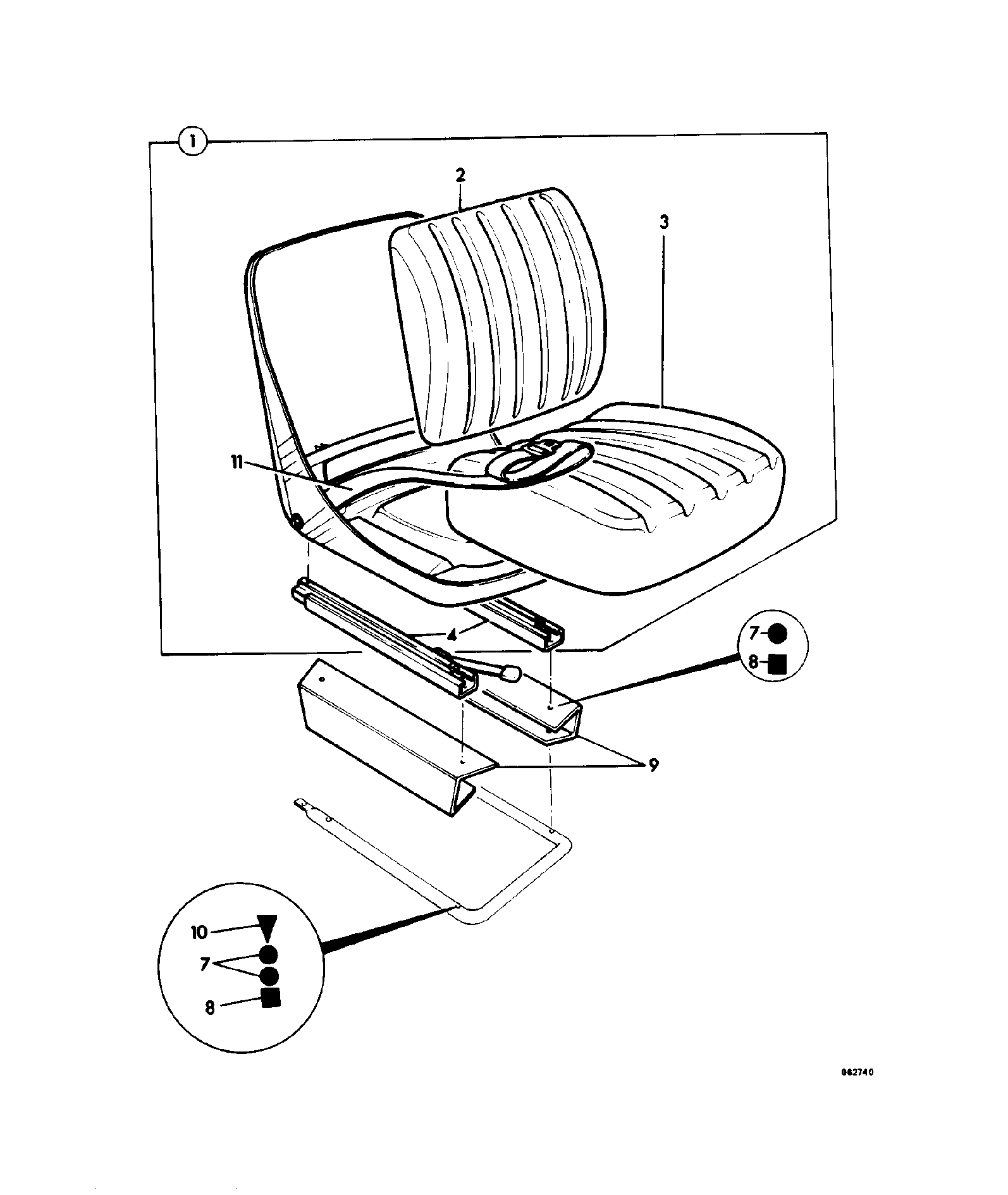 Подушка 120/71010 JCB