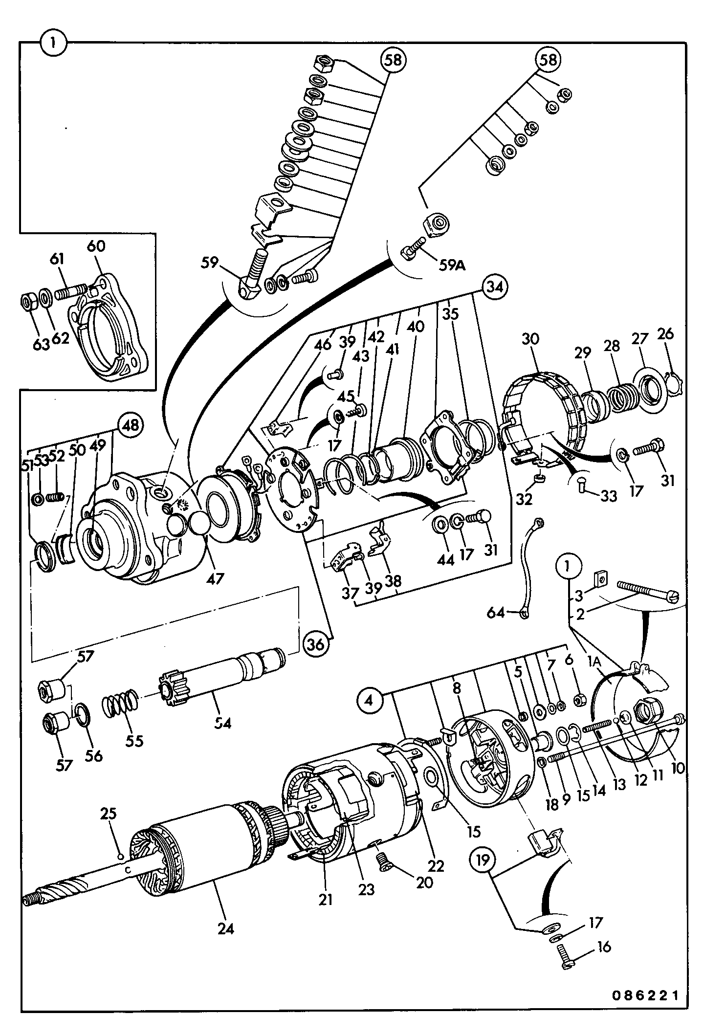 гайка 1340/0201Z JCB