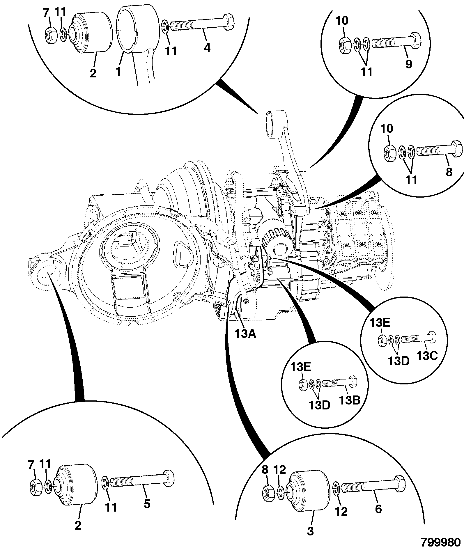 Кронштейн 331/52588 JCB