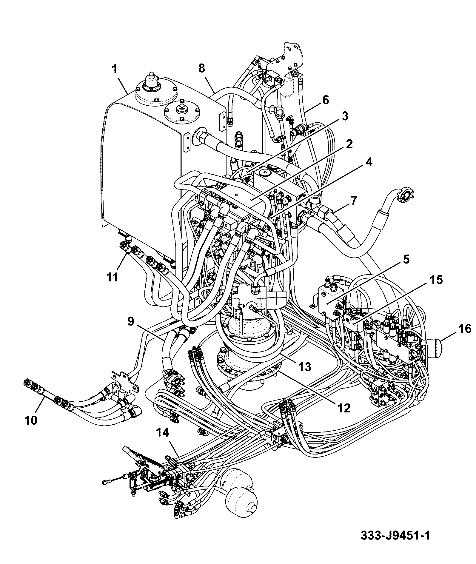 Контур 335/A7485 JCB