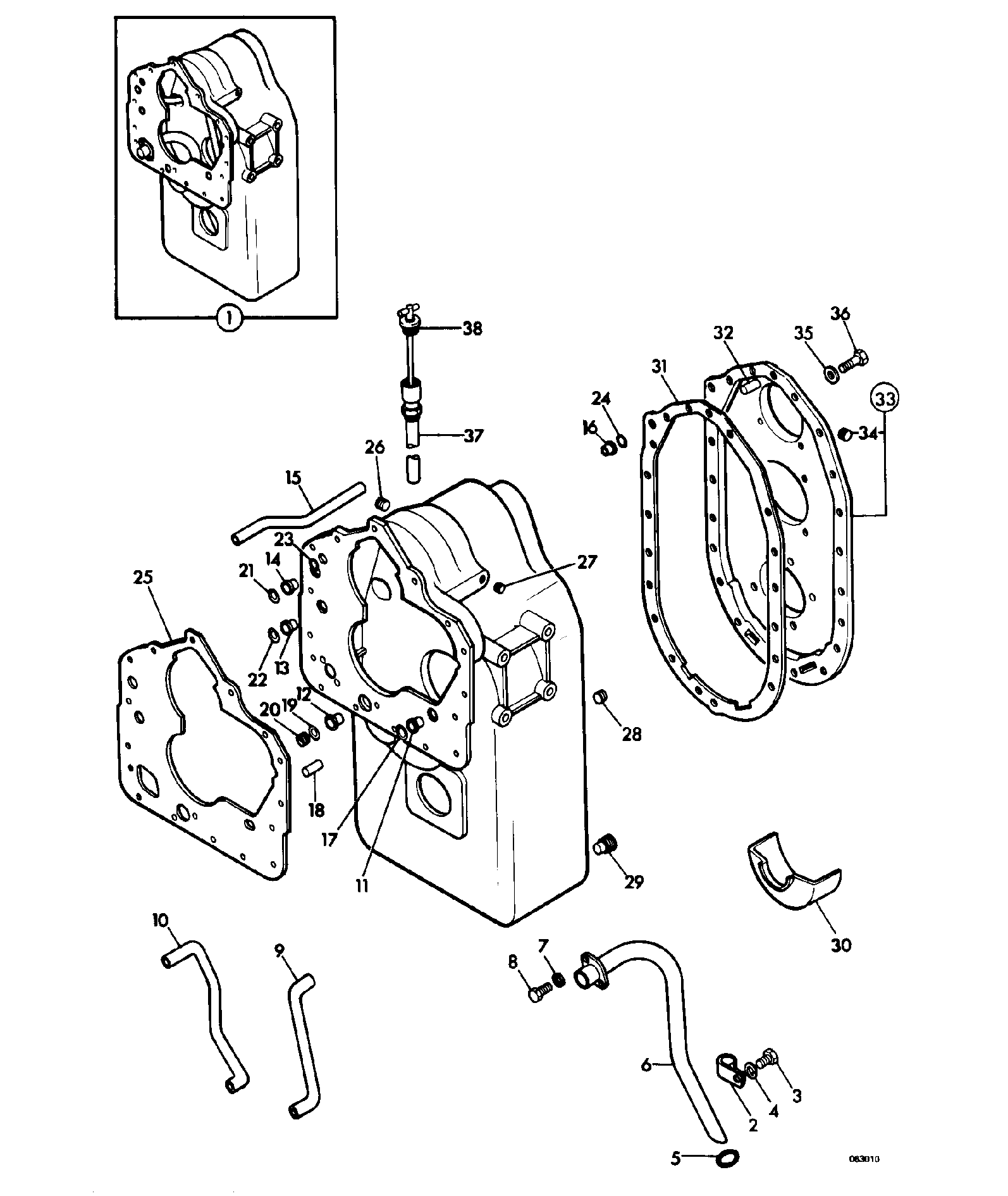 корпус 237890 JCB