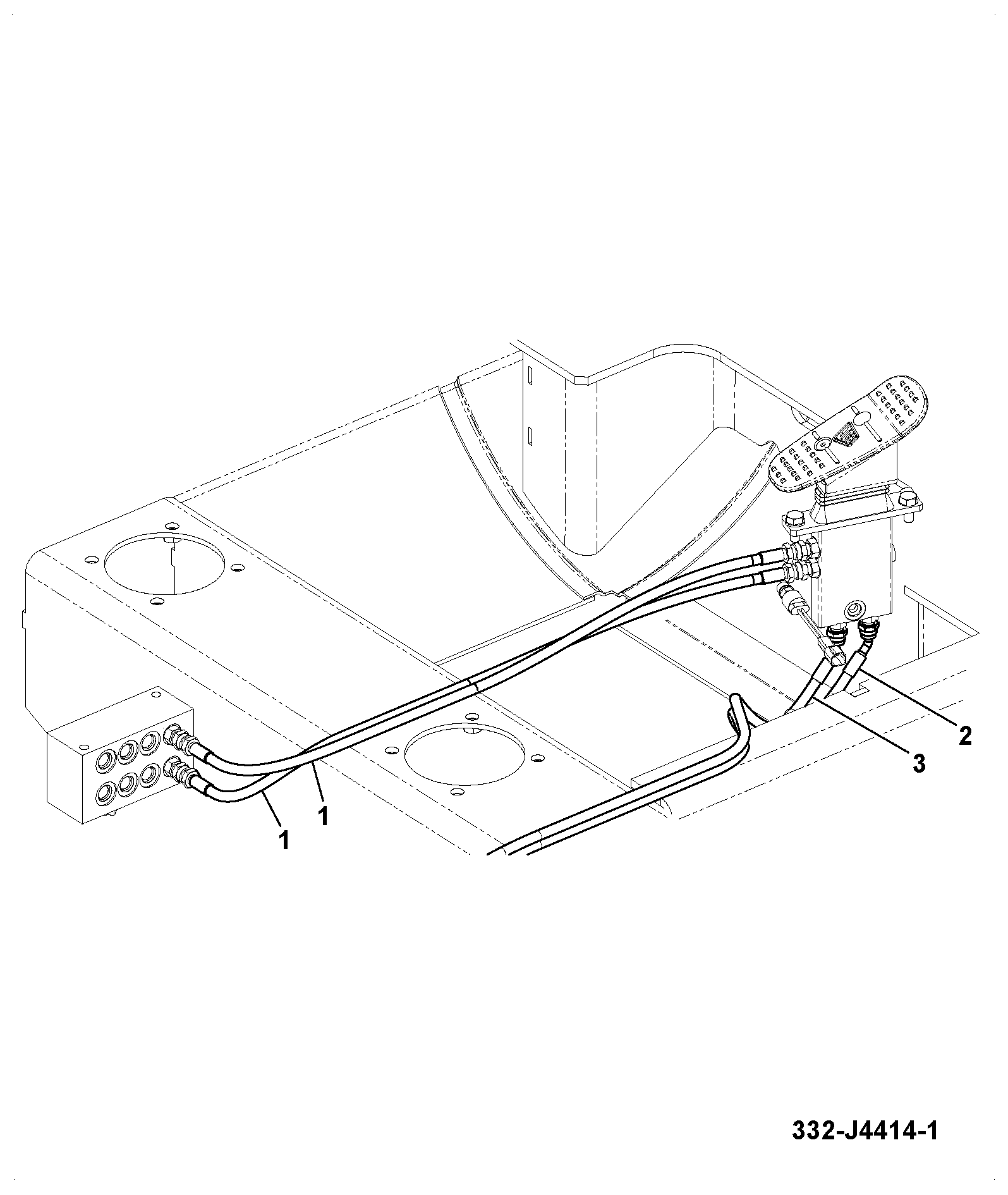 Шланг 627/10579 JCB