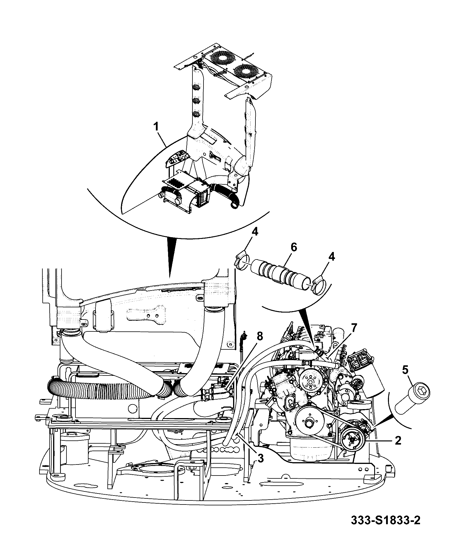 Компрессор 332/P1600 JCB