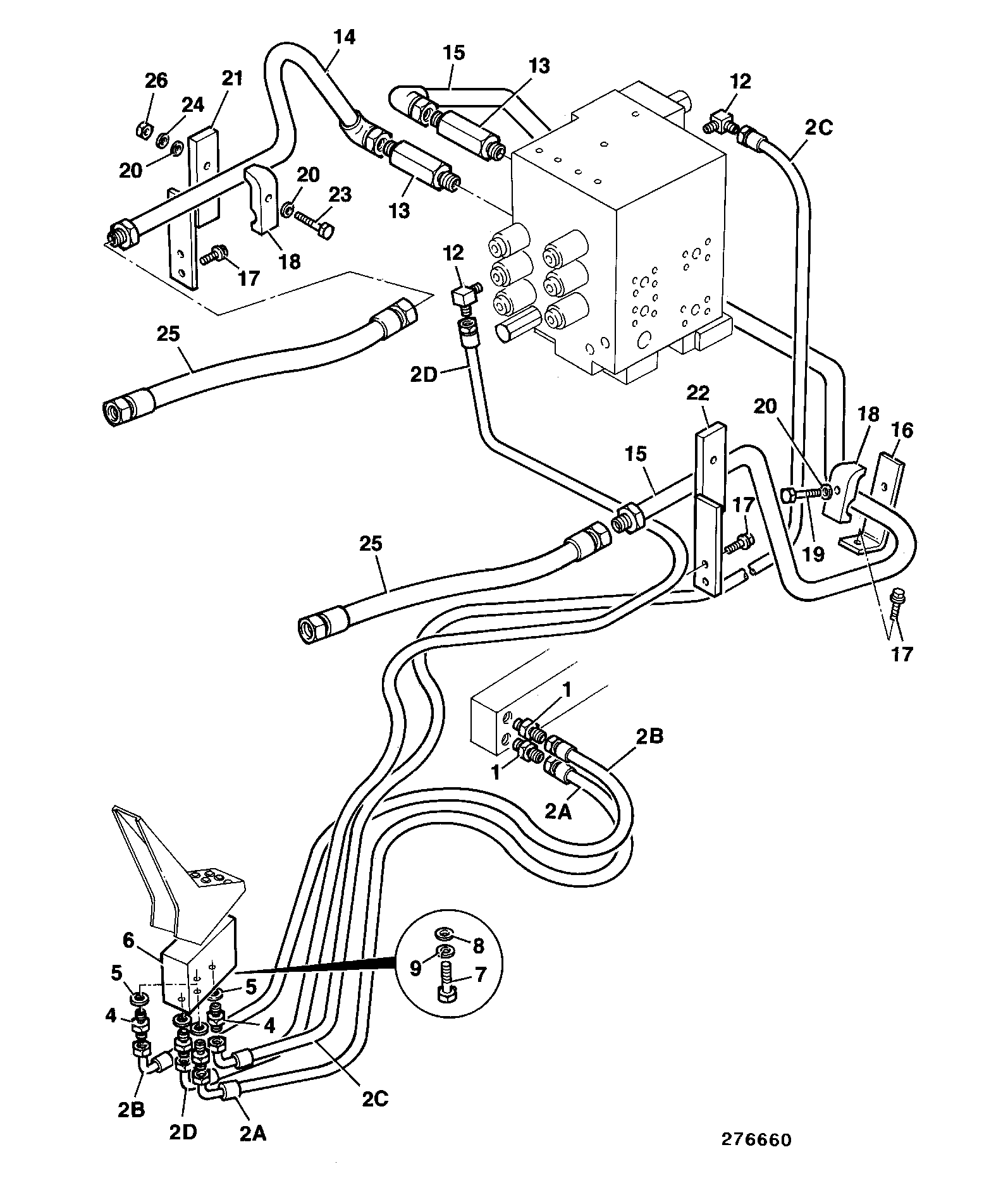 Кронштейн JNJ0245 JCB