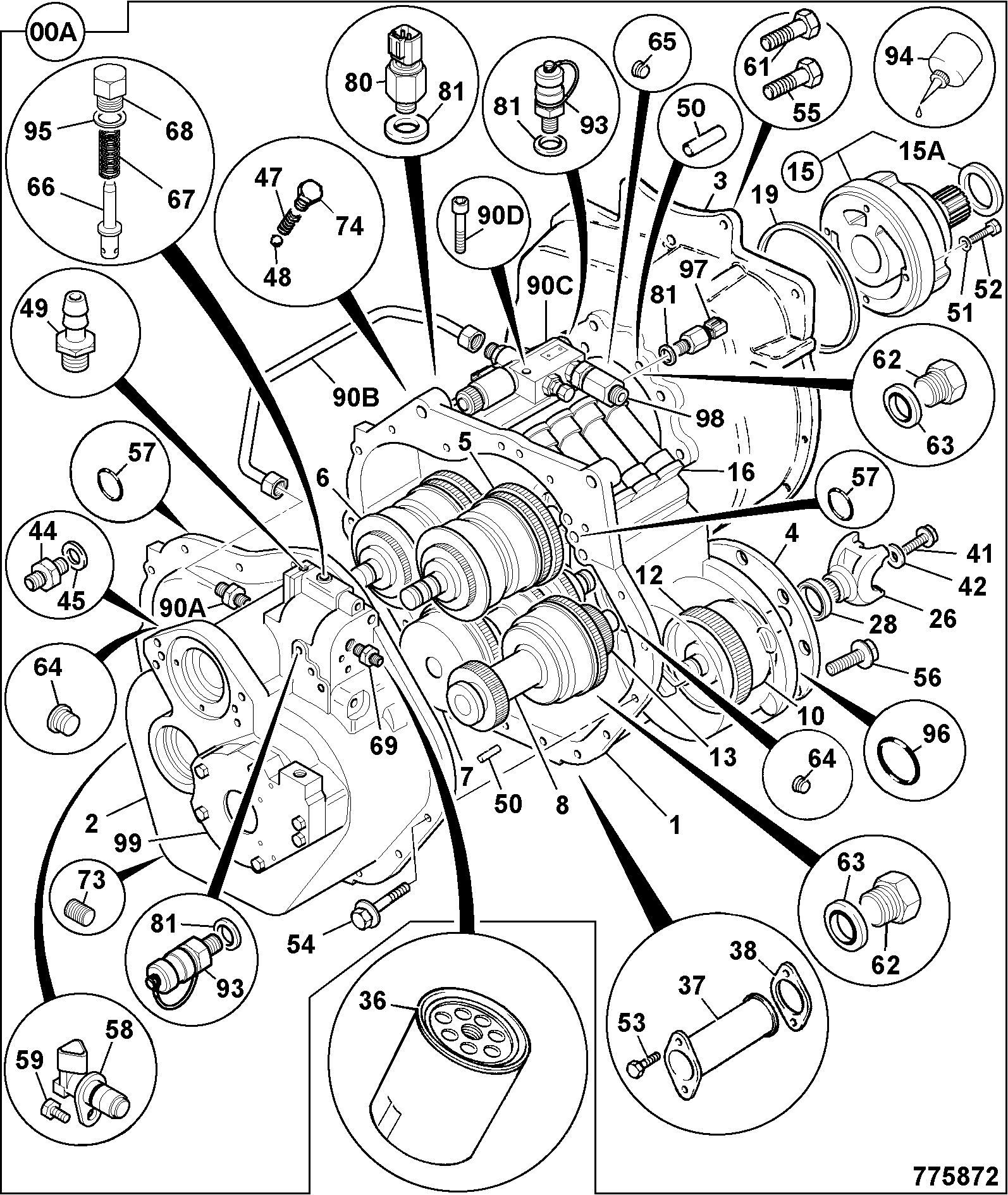 Переходник 45/920146 JCB