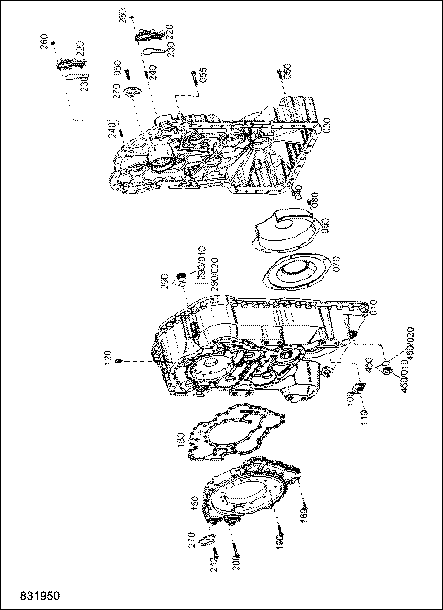 Экран 550/41397 JCB