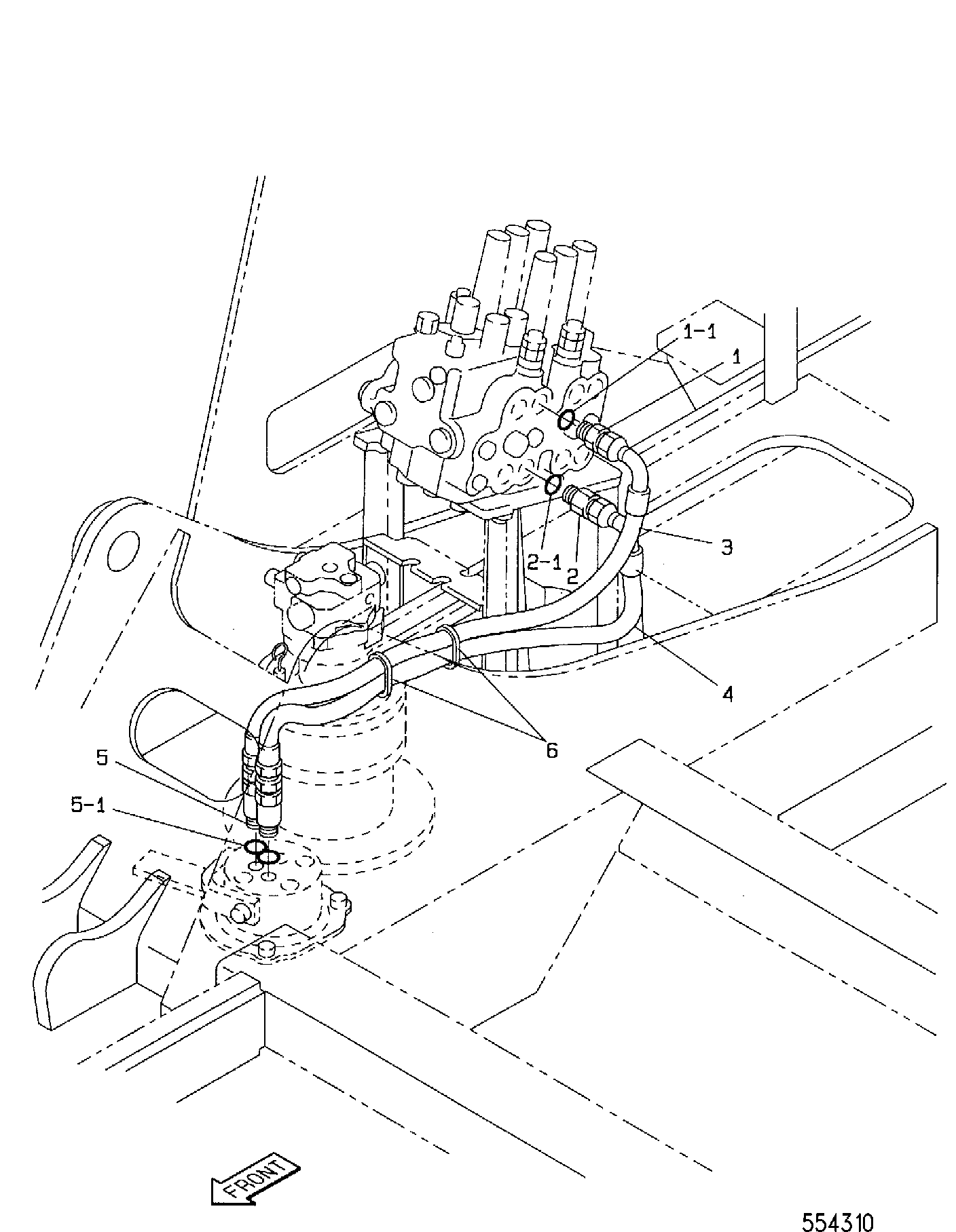 Переходник KAJ2852 JCB