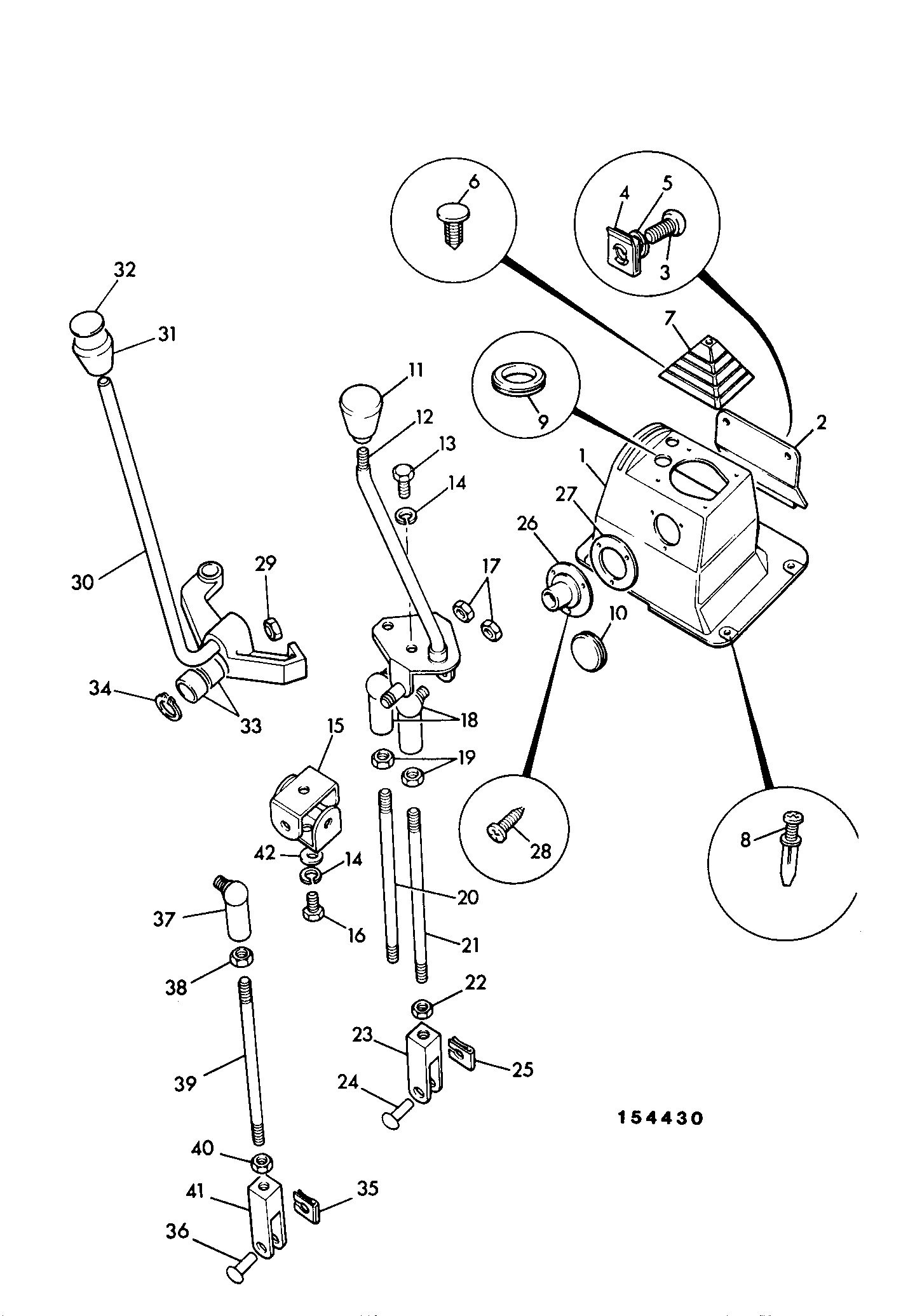 Рычаг 124/78800 JCB