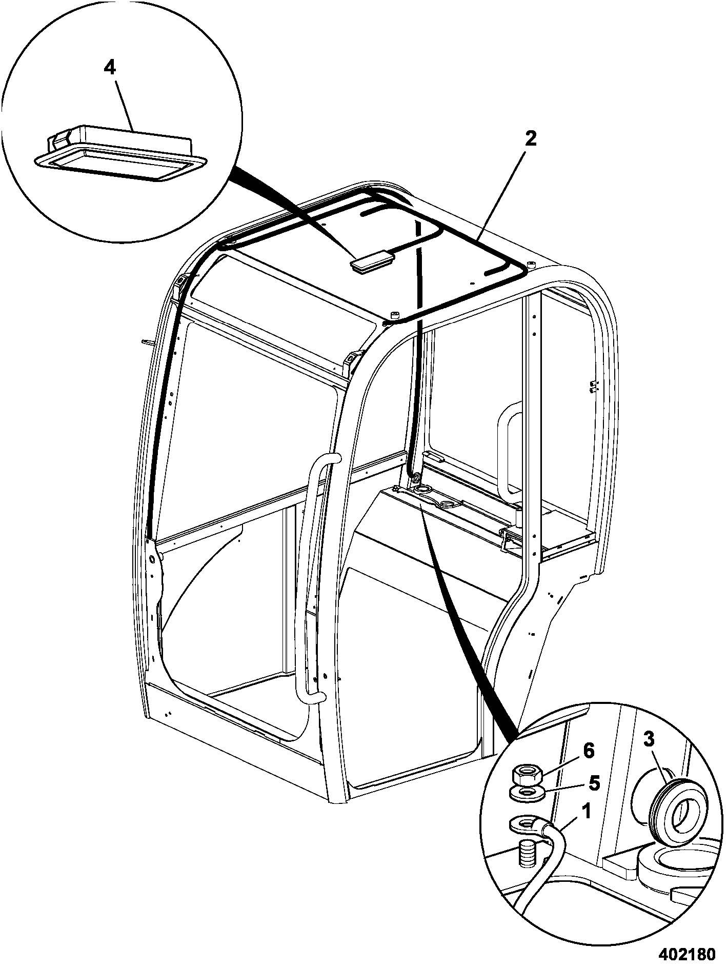 Жгут проводов 721/10792 JCB