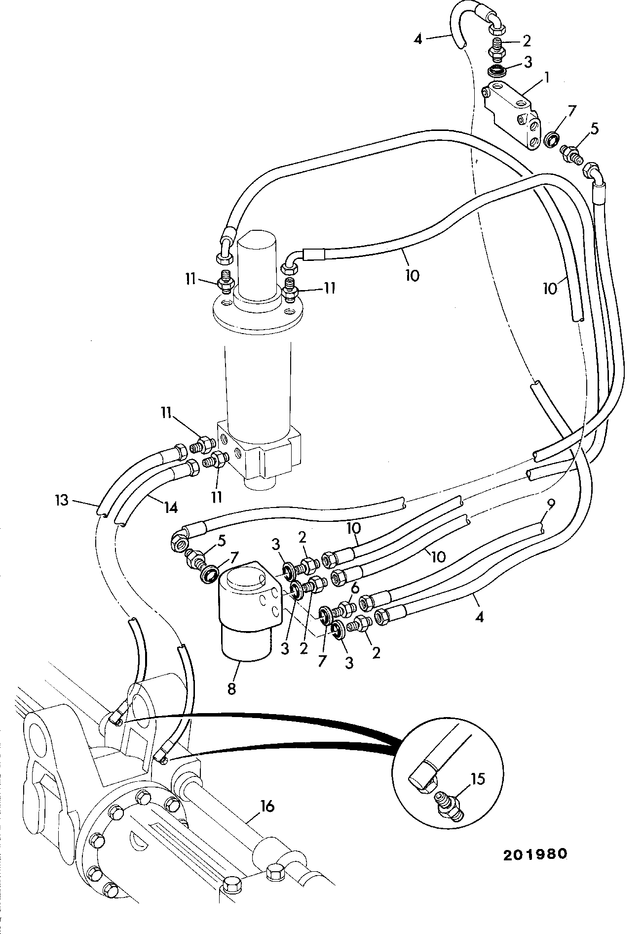 Шланг JNV0325 JCB