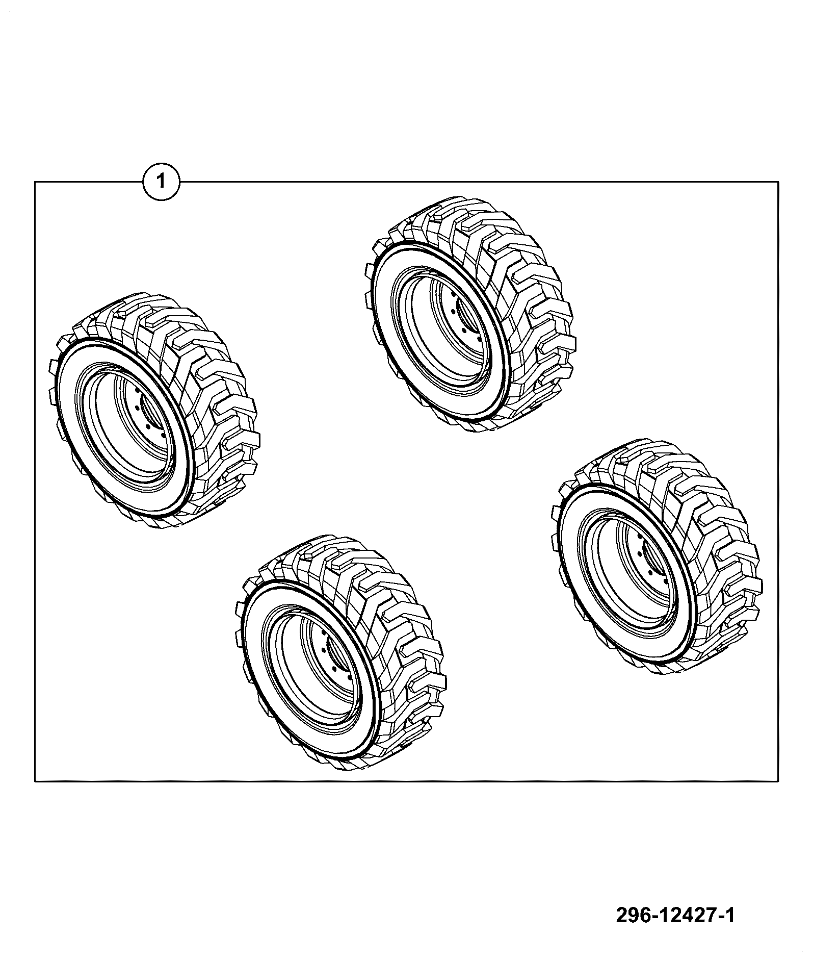 колесо 331/65605 JCB