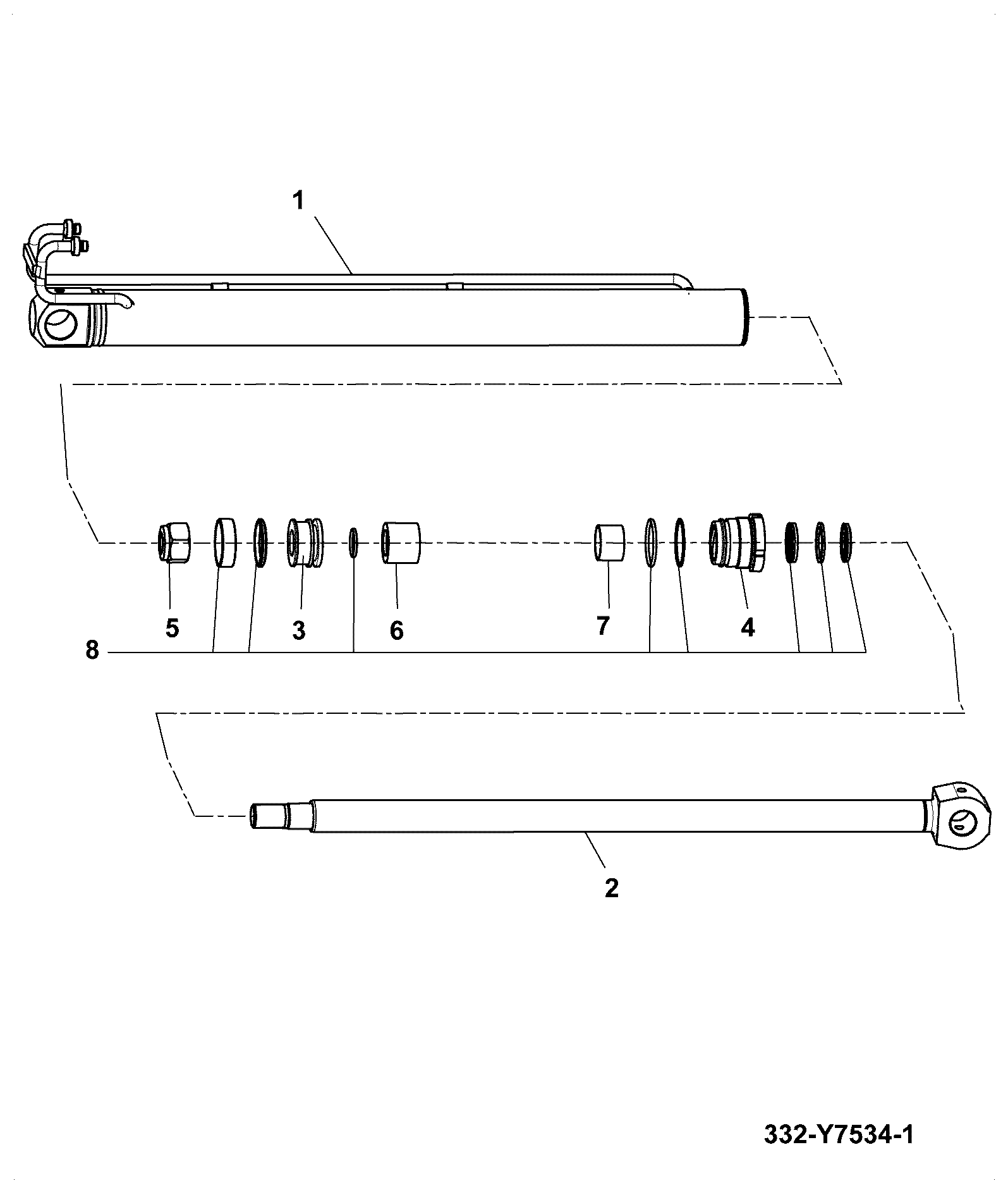 Гайка 550/40875 JCB