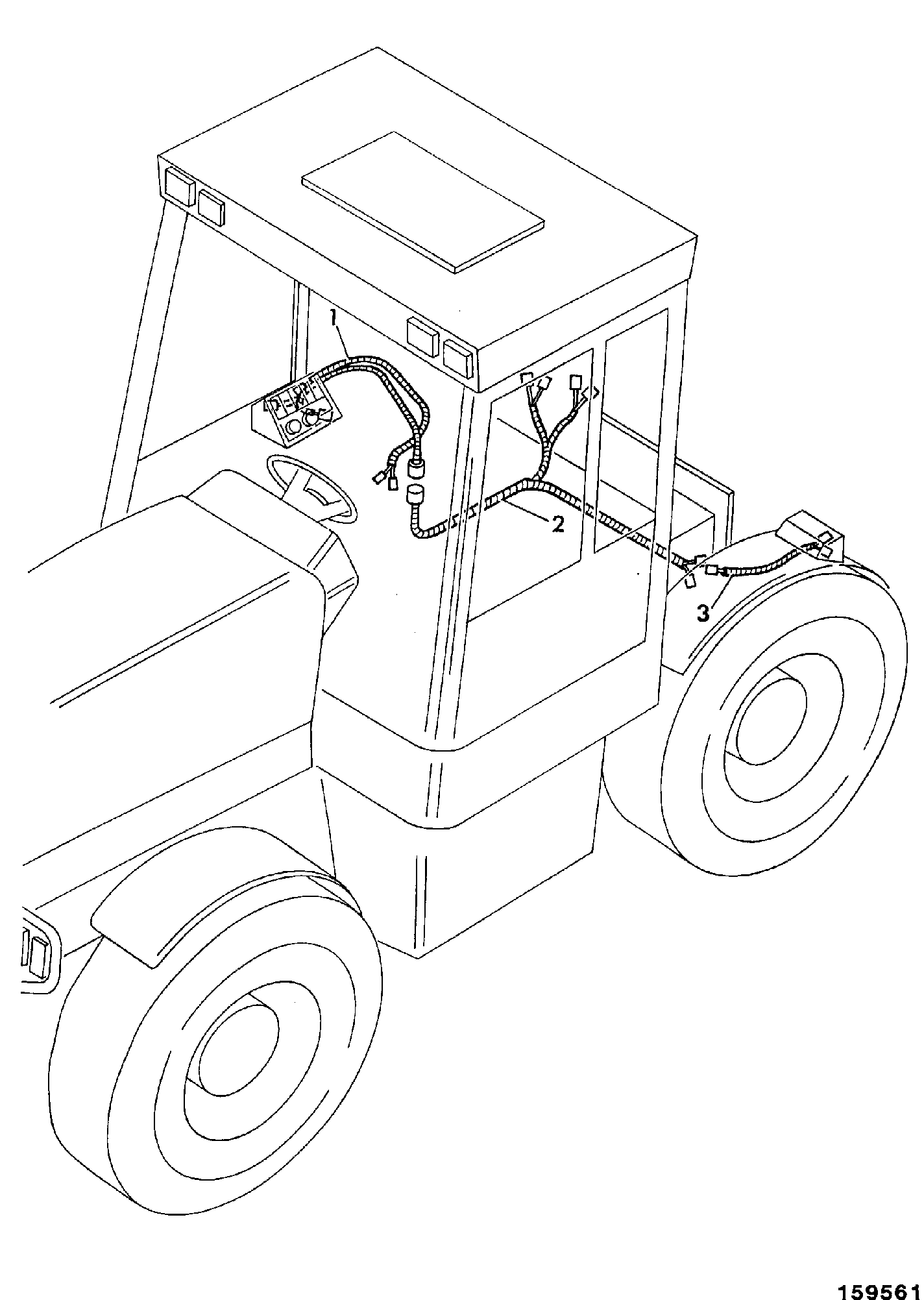 Жгут проводов 719/41100 JCB