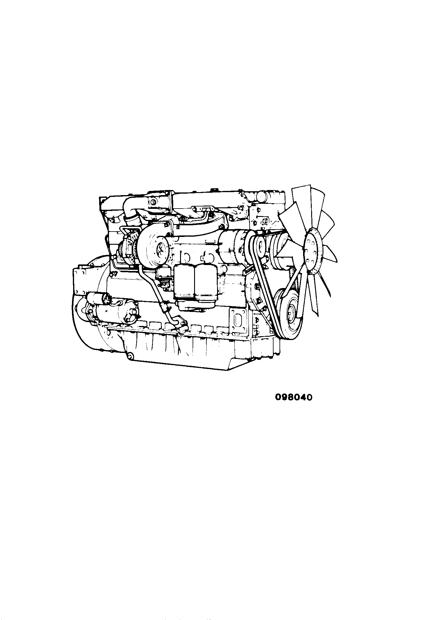 двигатель 01/122500 JCB