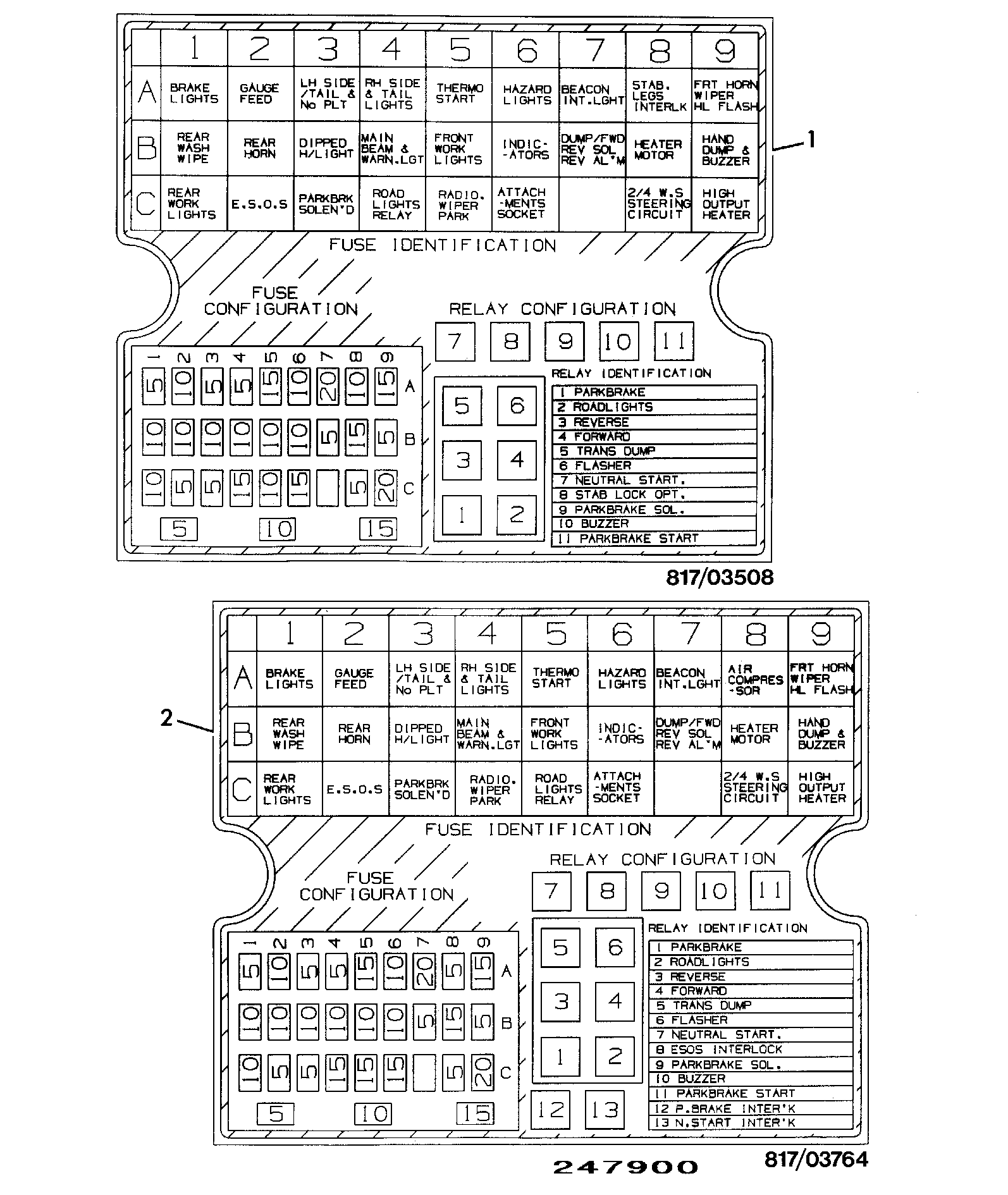 Наклейка 817/03764 JCB