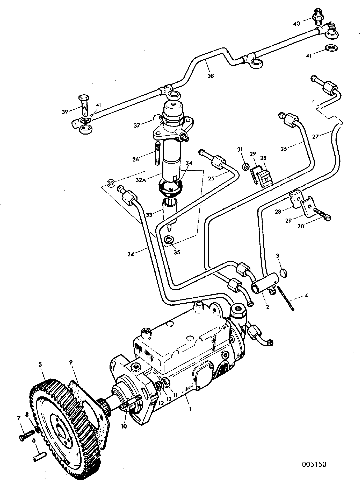 болт 0726260 JCB