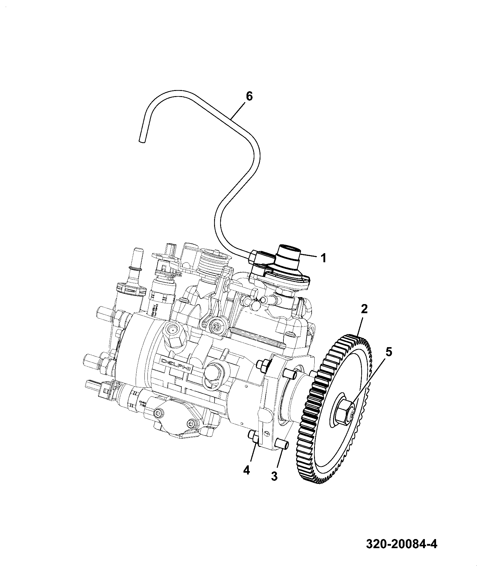 Насос 320/06932 JCB