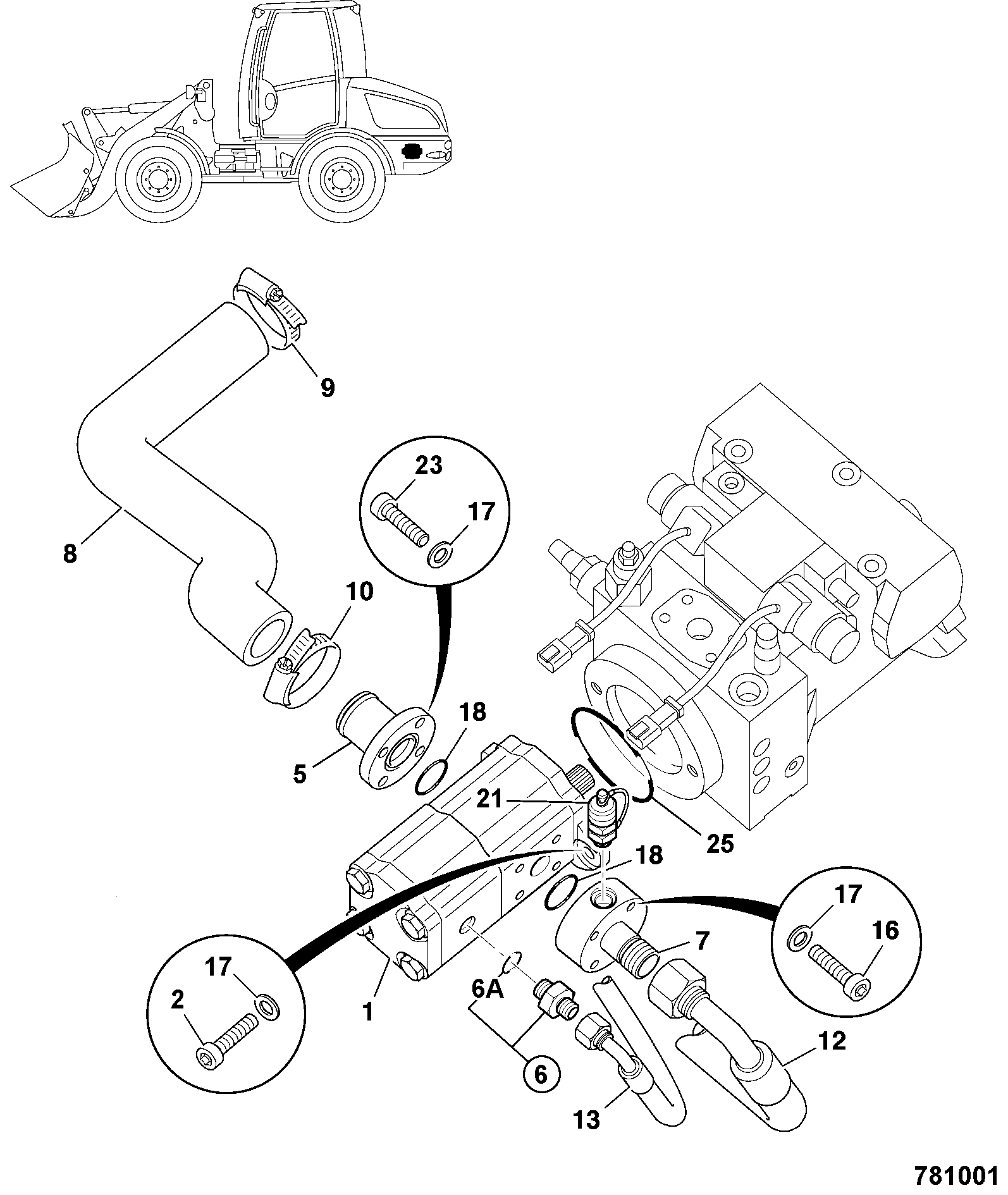 Насос 20/925618 JCB