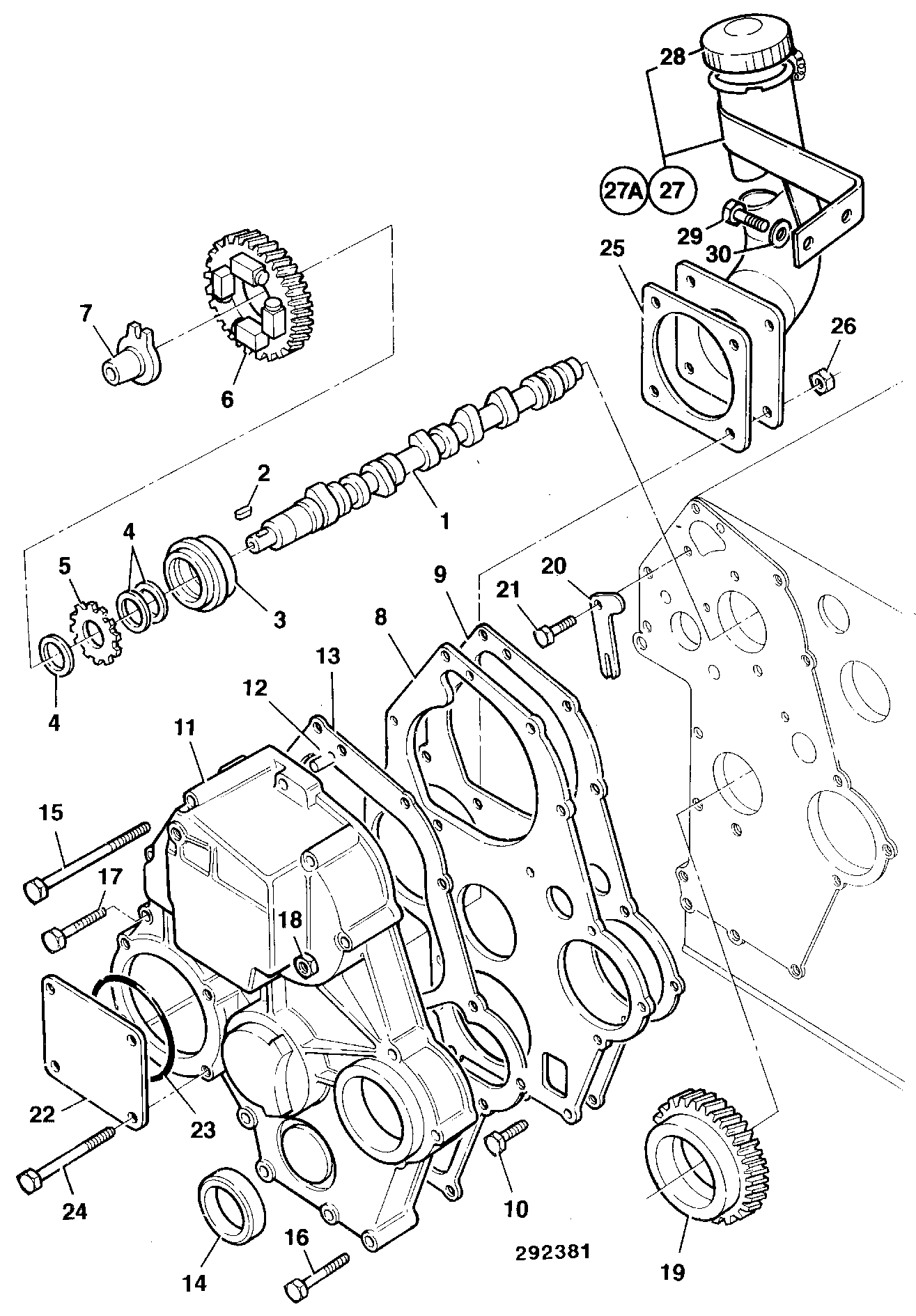 Кожух 02/634031 JCB