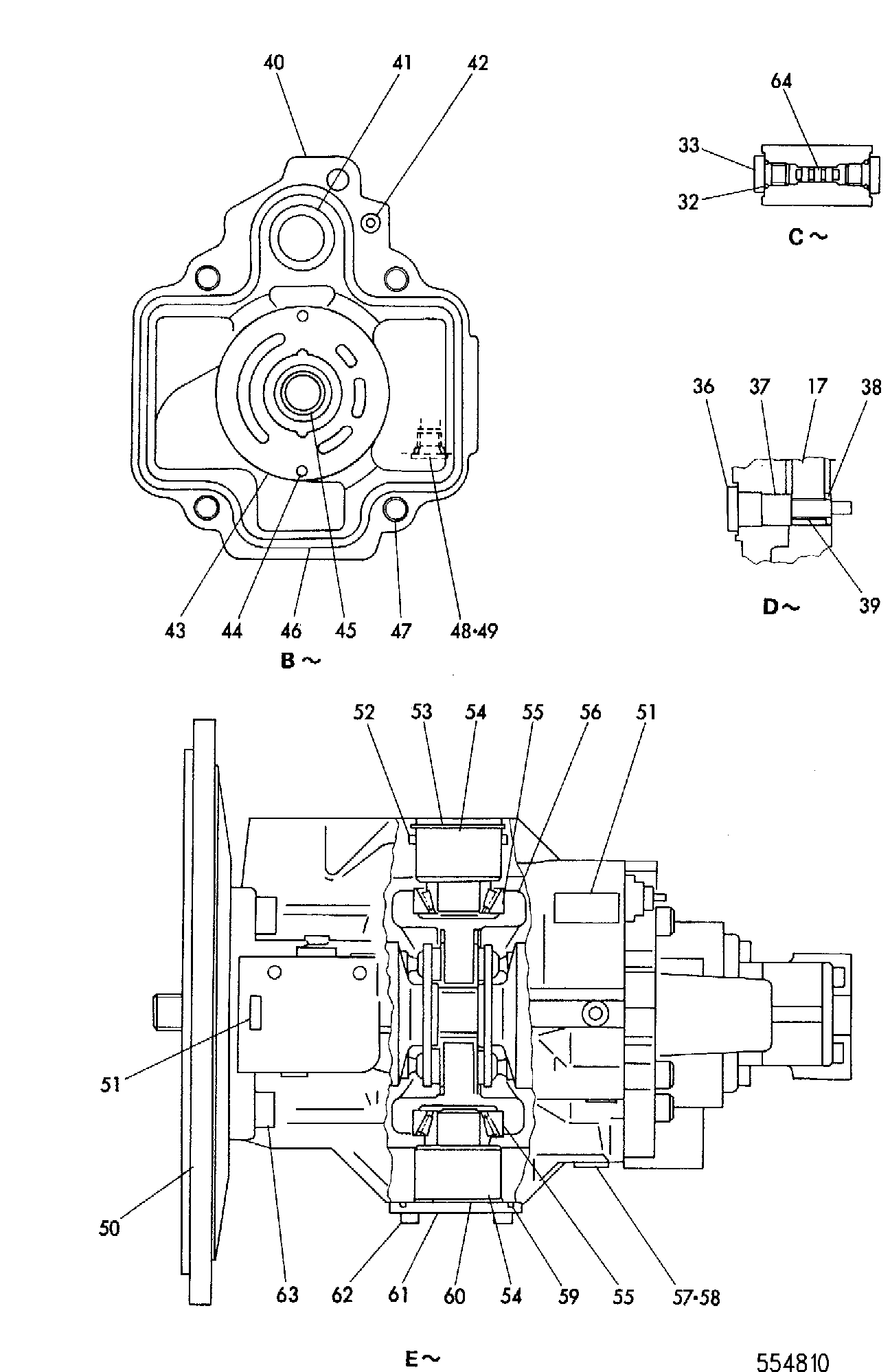 Кольцо 370A0600Z JCB