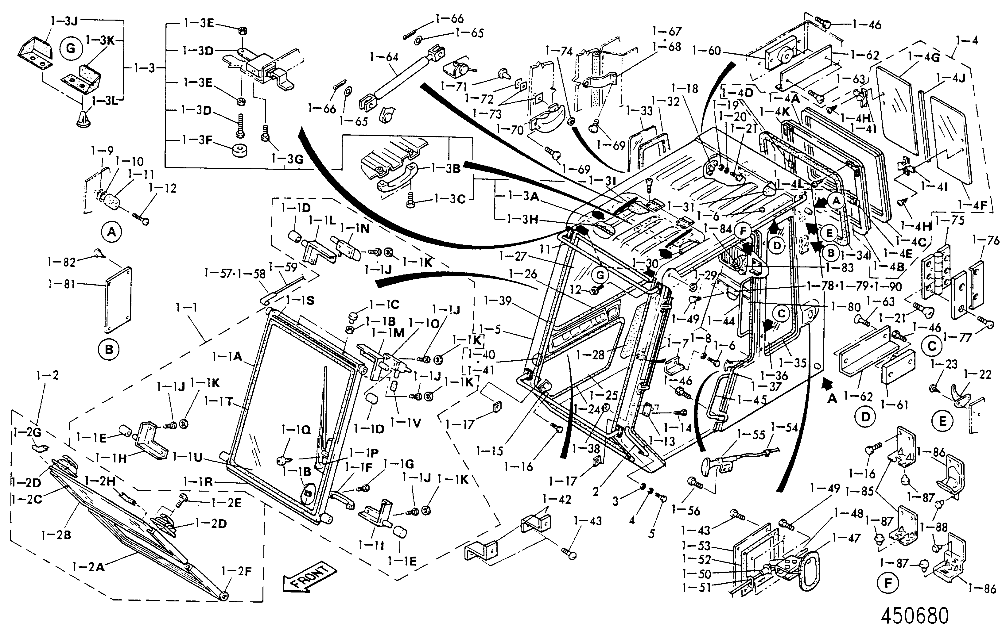 Направляющая KHN0992 JCB