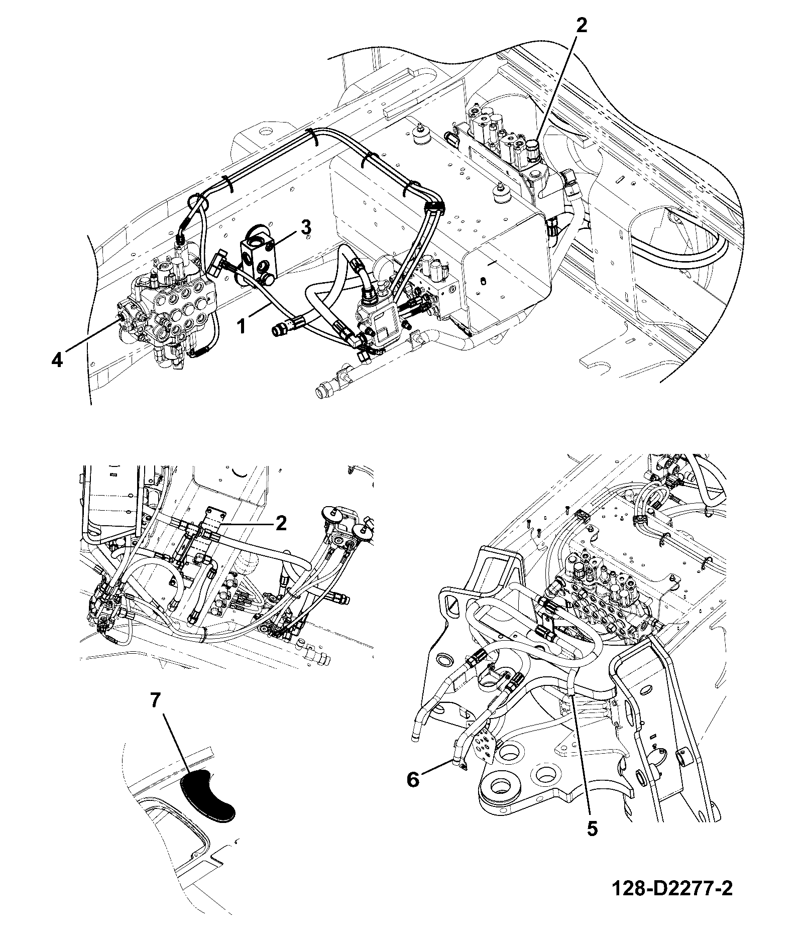 Установка 128/D2317 JCB
