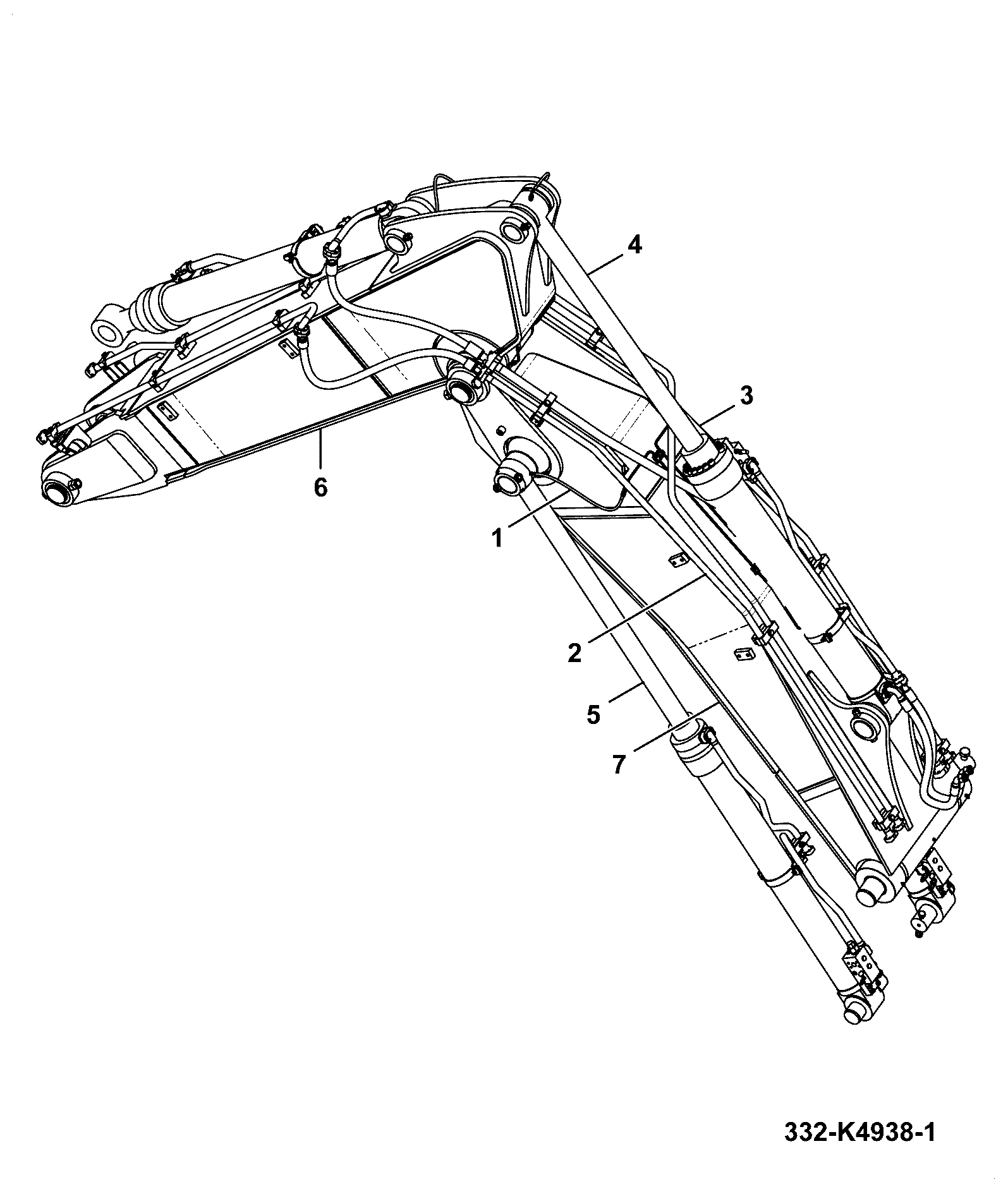 Сборка 332/K4932 JCB