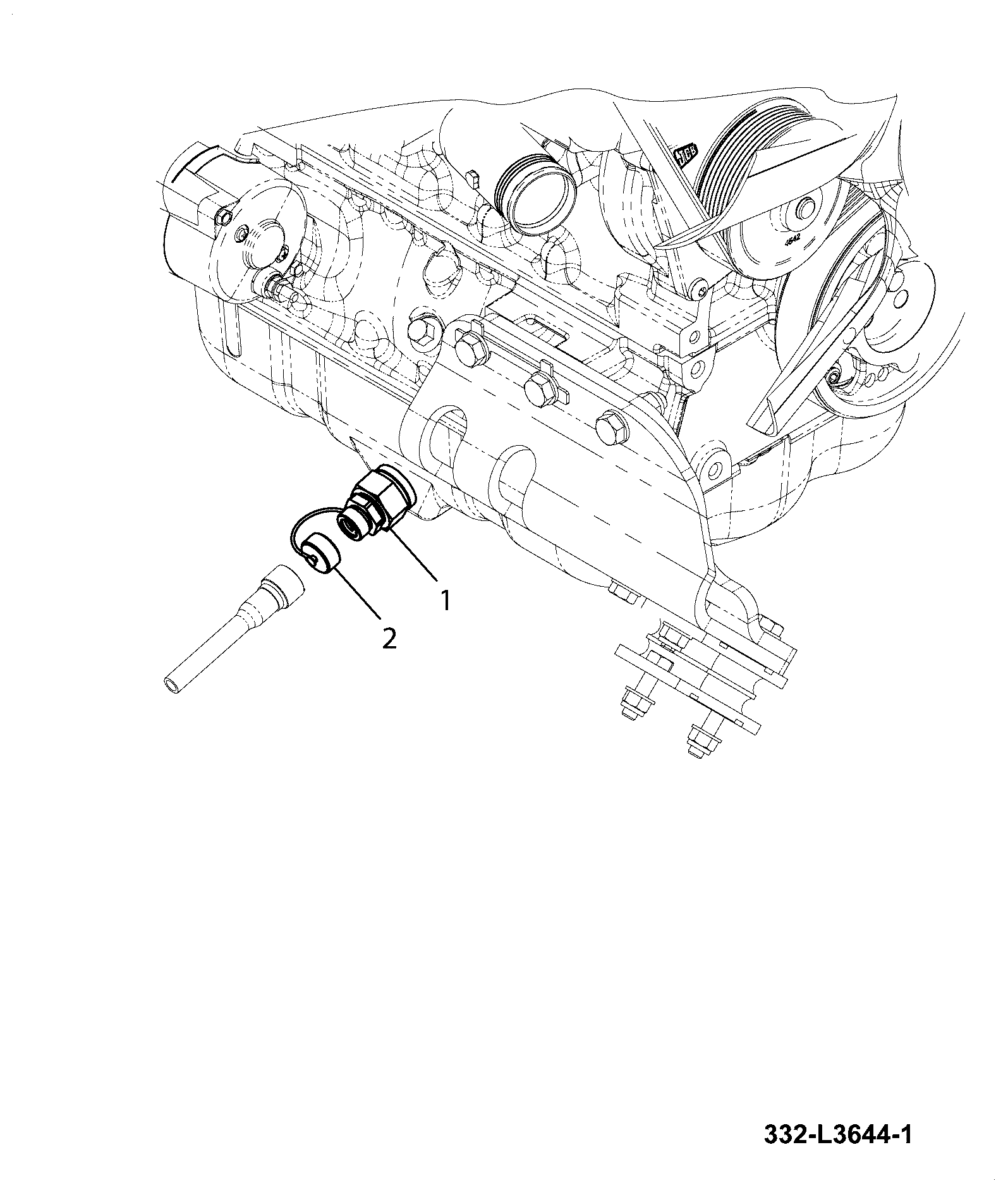 Переходник 332/L5175 JCB