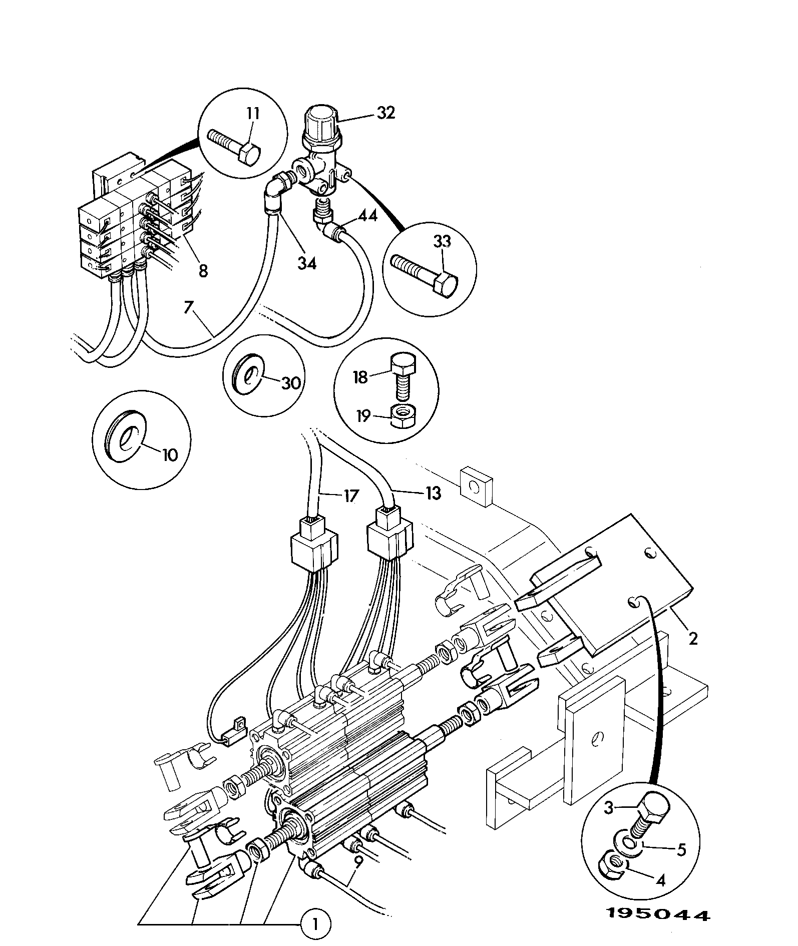 Жгут проводов 719/79700 JCB