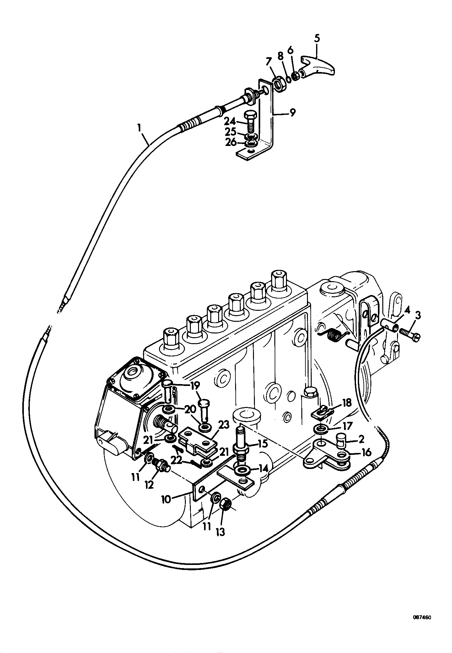 Ниппель 07/273283 JCB