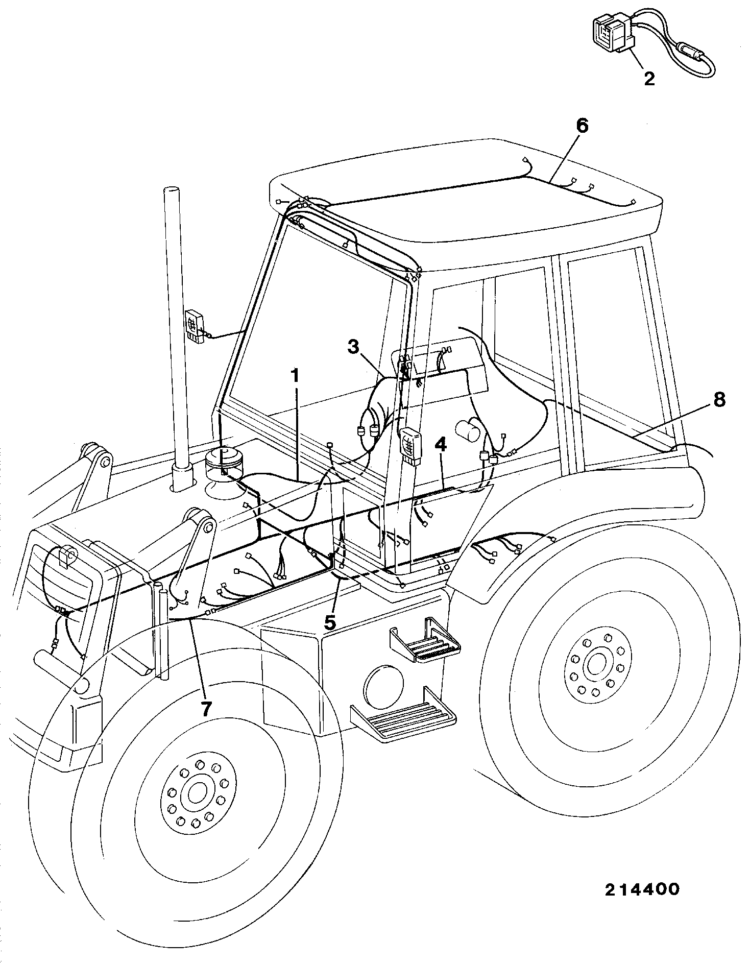 Жгут проводов 719/99600 JCB