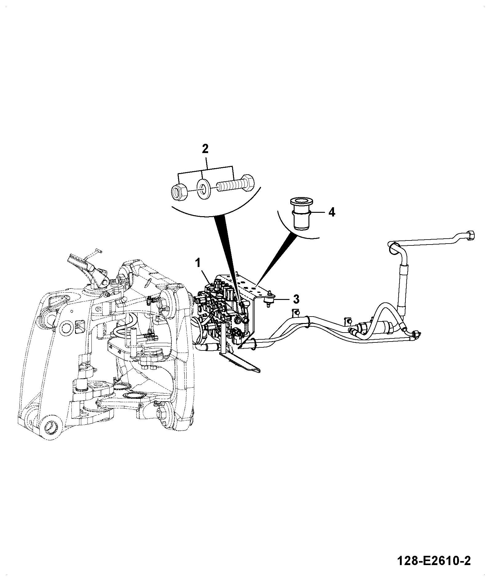 Опора 40/302557 JCB