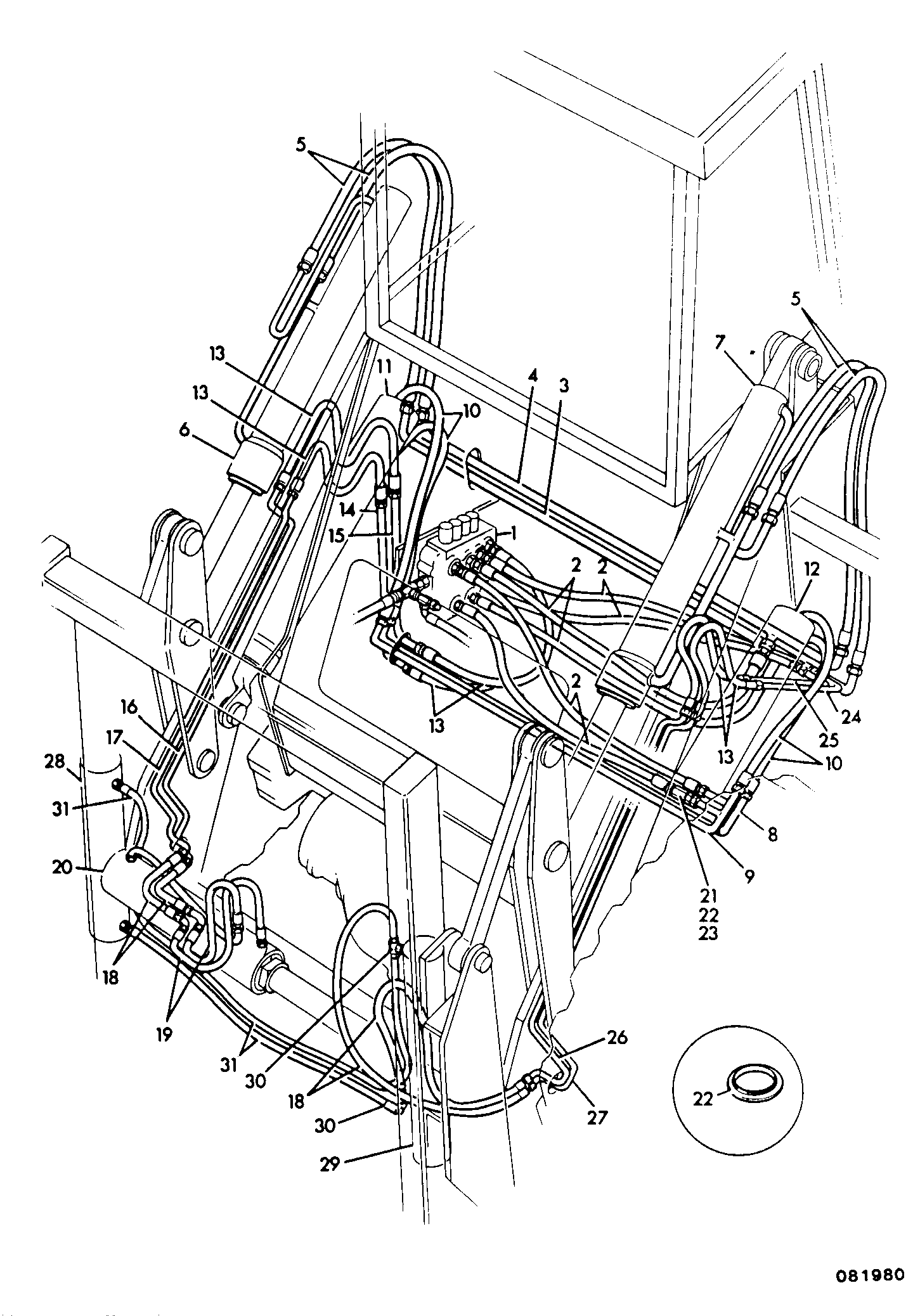 Шланг 612/01400 JCB