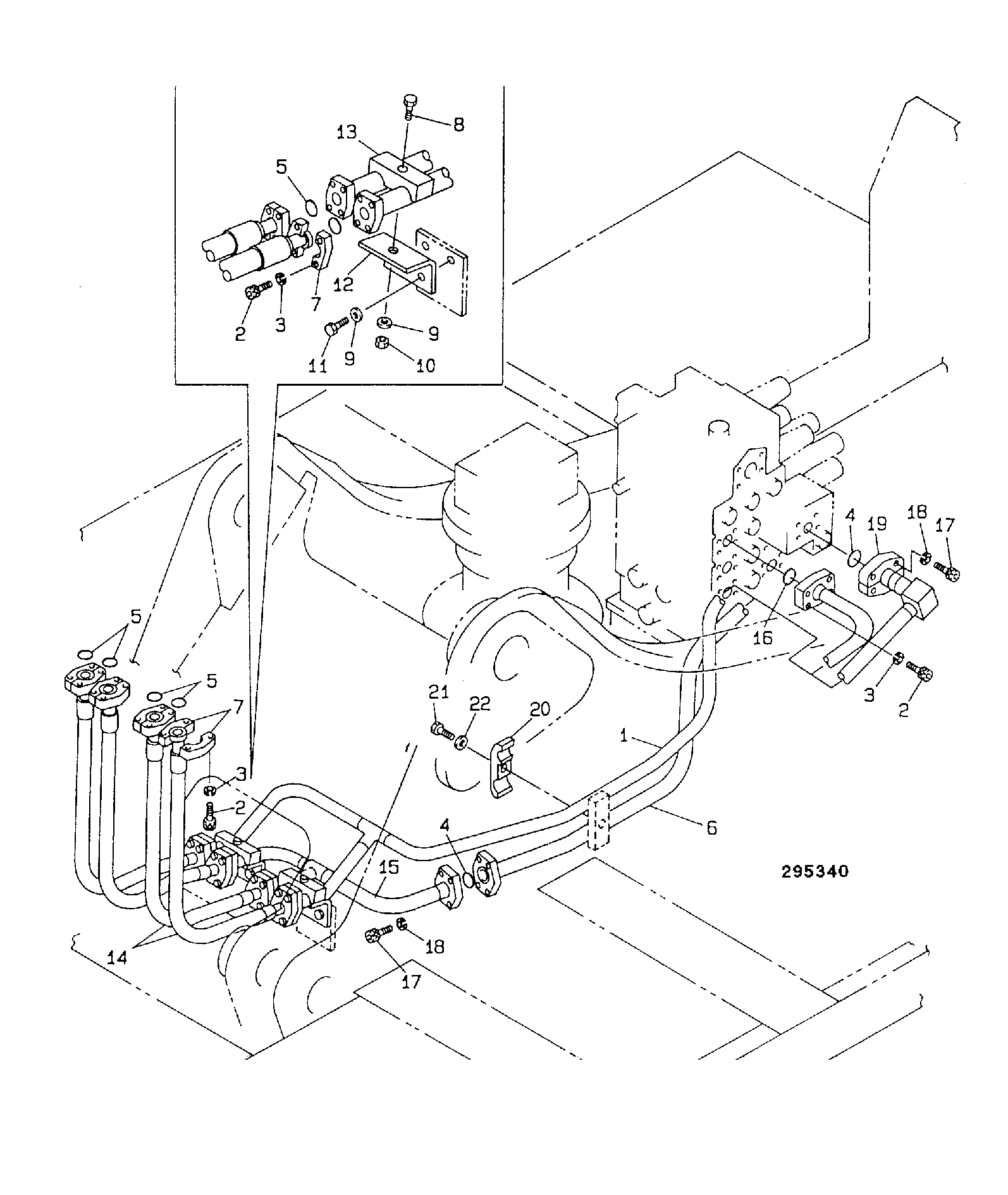 Кольцо уплотнительное M20J0771 JCB