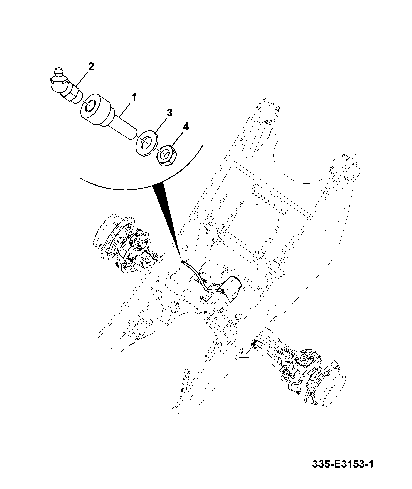 Переходник 335/E3152 JCB