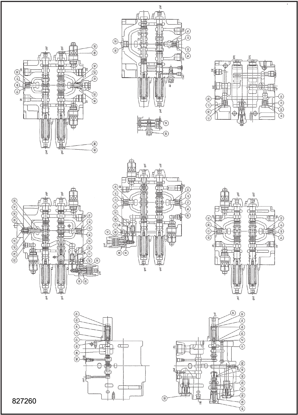 Пробка 25/222329 JCB