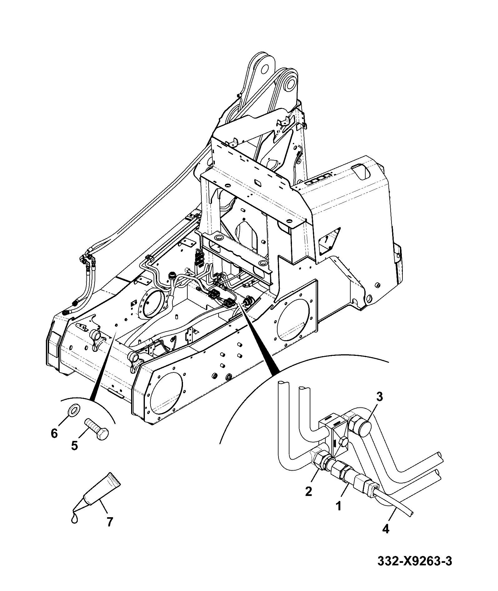 Жгут проводов 721/X1810 JCB