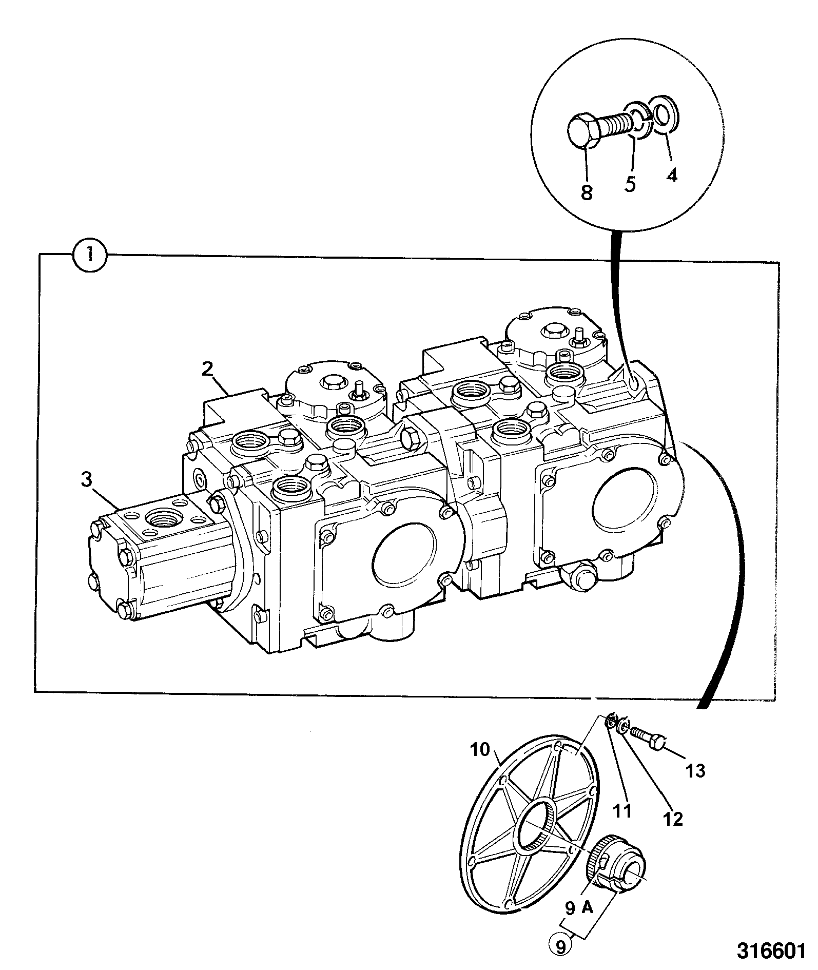 Насос 20/925513 JCB