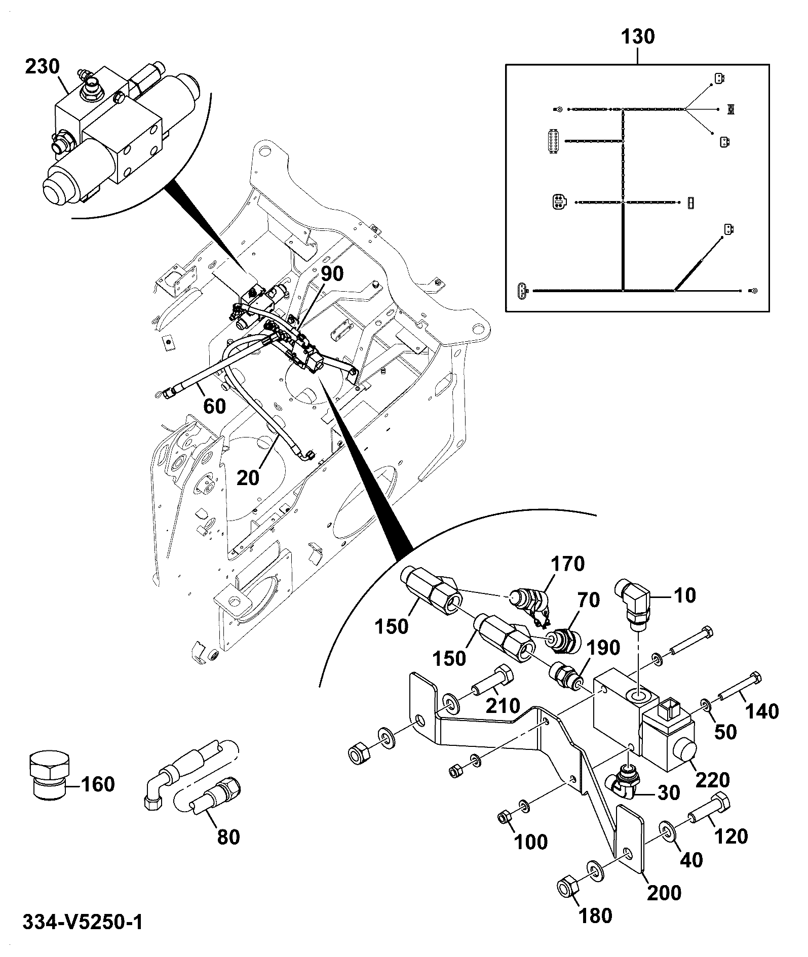 Шланг 31AP/BA032 JCB