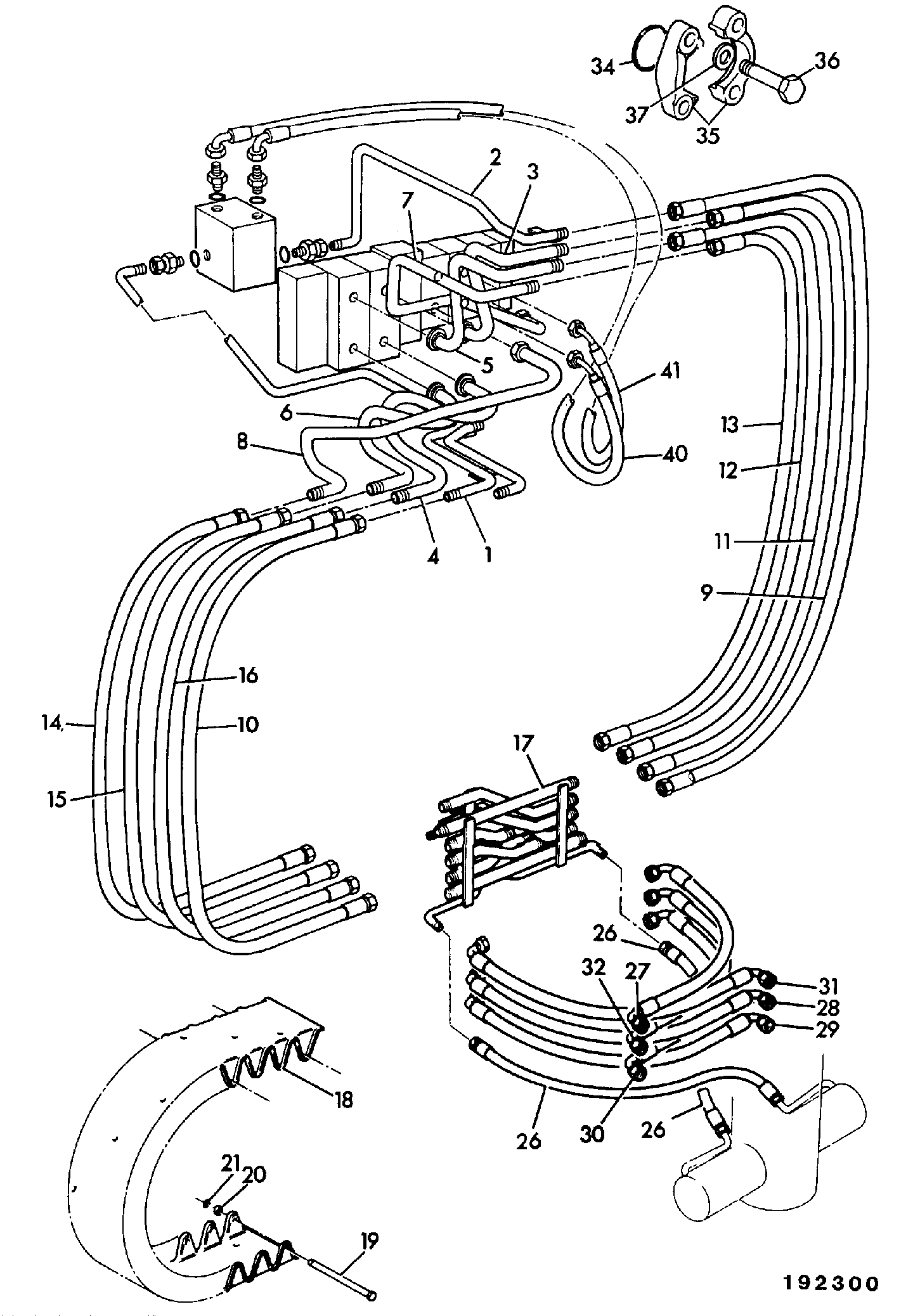 Труба 123/04878 JCB