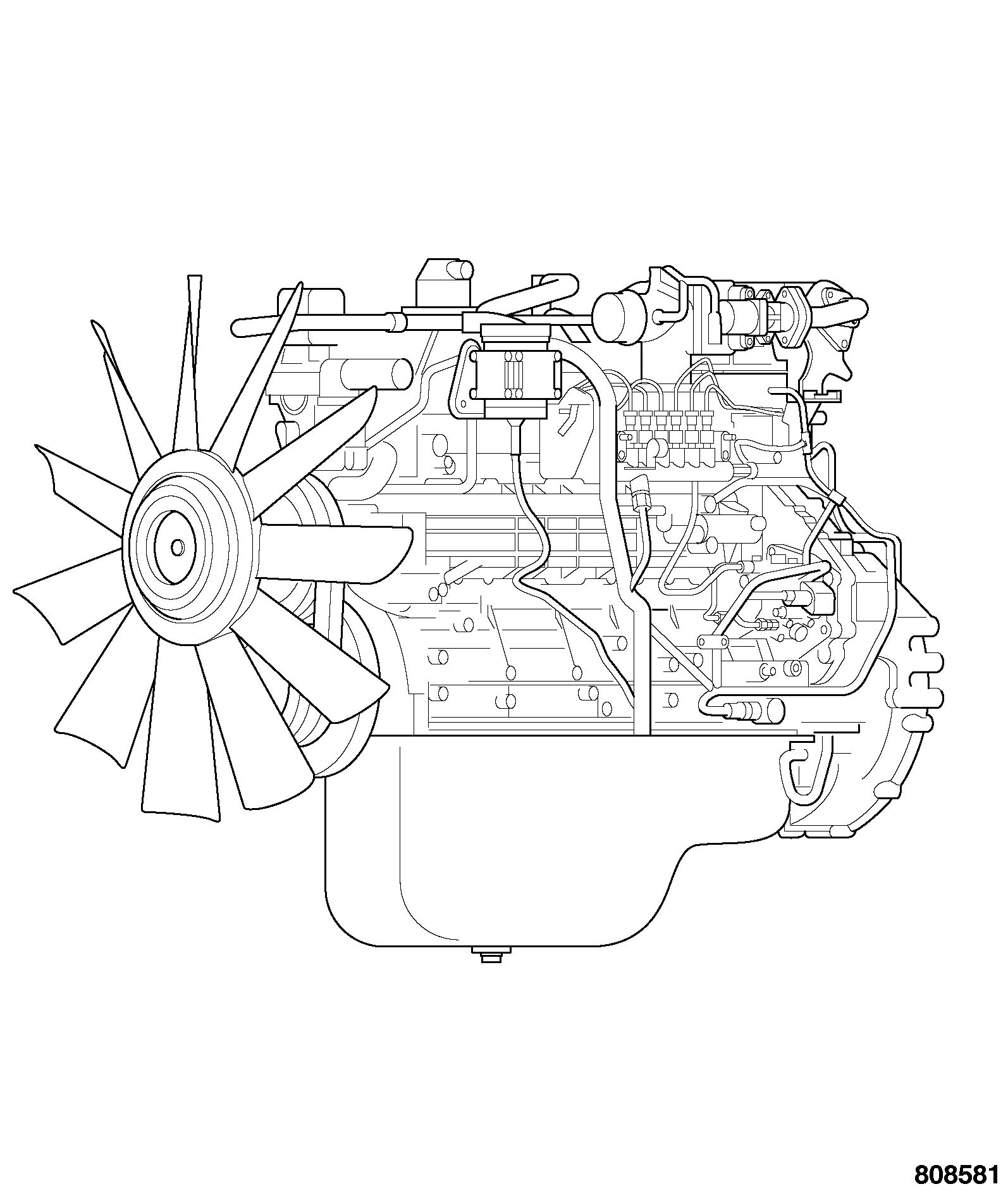 двигатель 01/145363 JCB