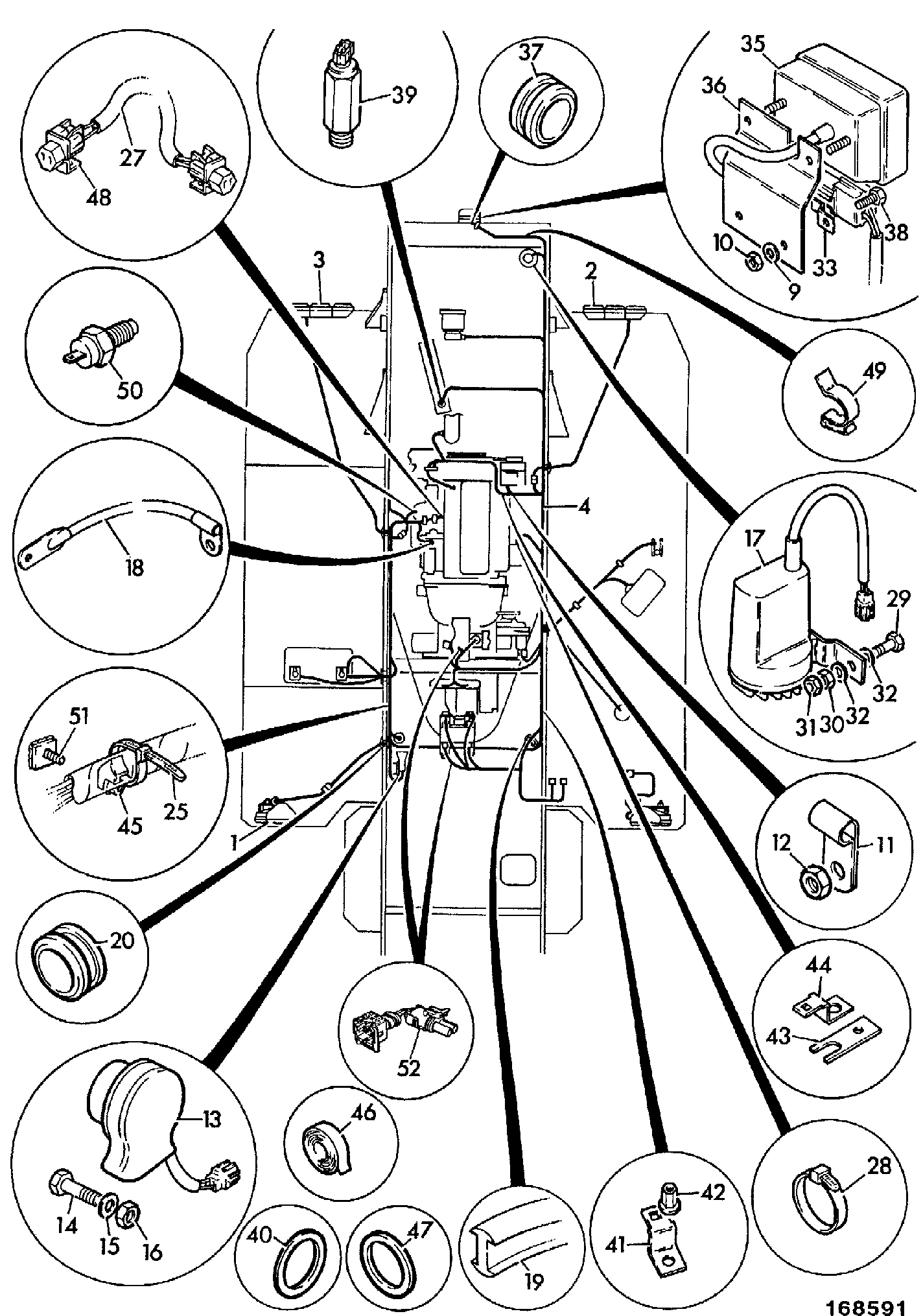 Жгут проводов 719/60500 JCB