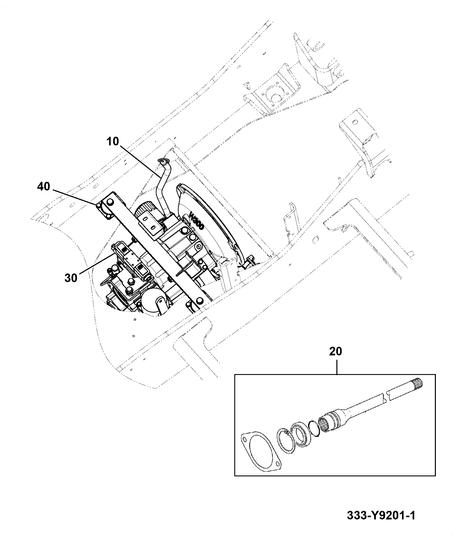 Щуп 334/Y7828 JCB